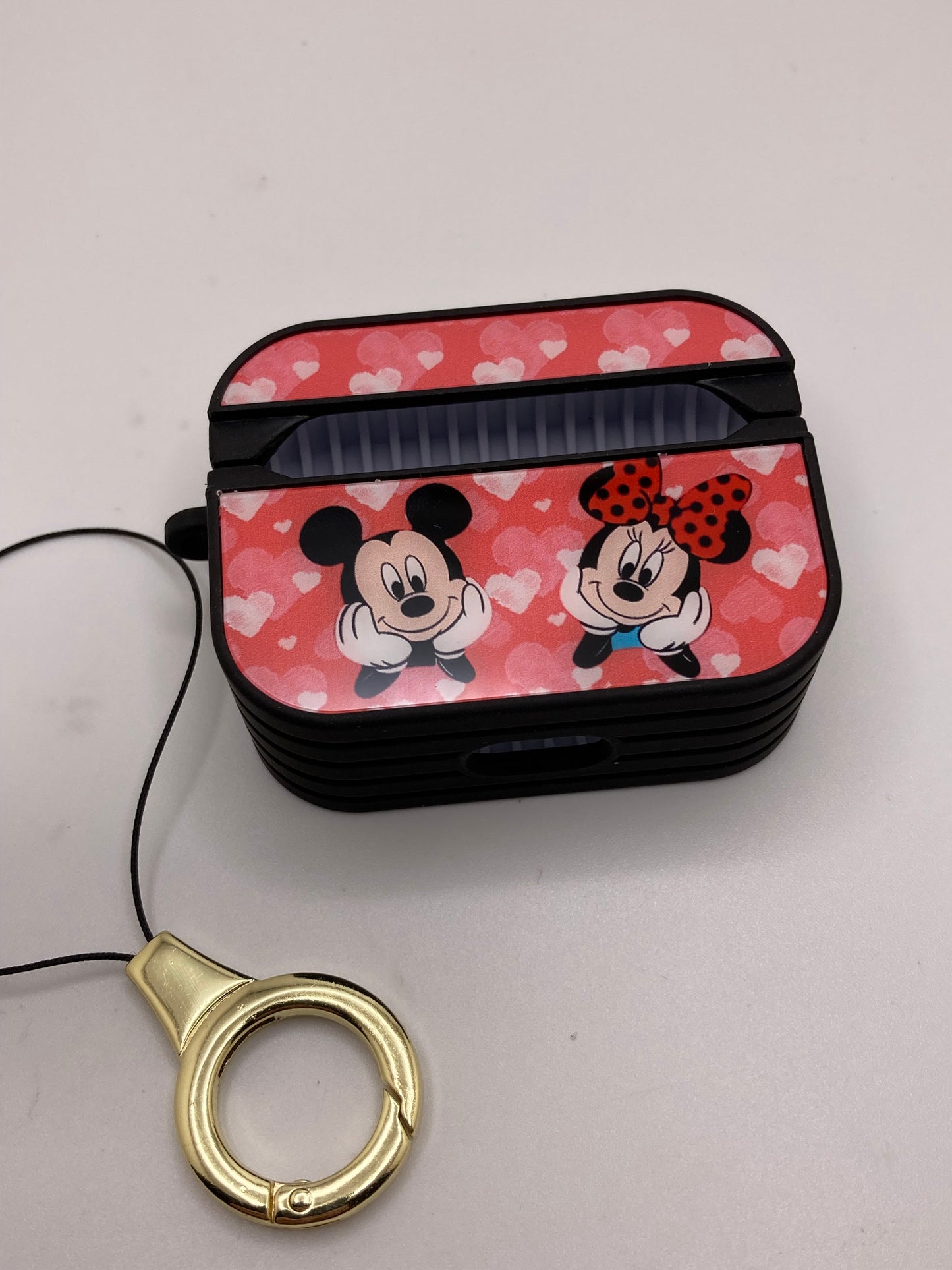3rd gen AirPod case cover - Mickey & Minnie hearts