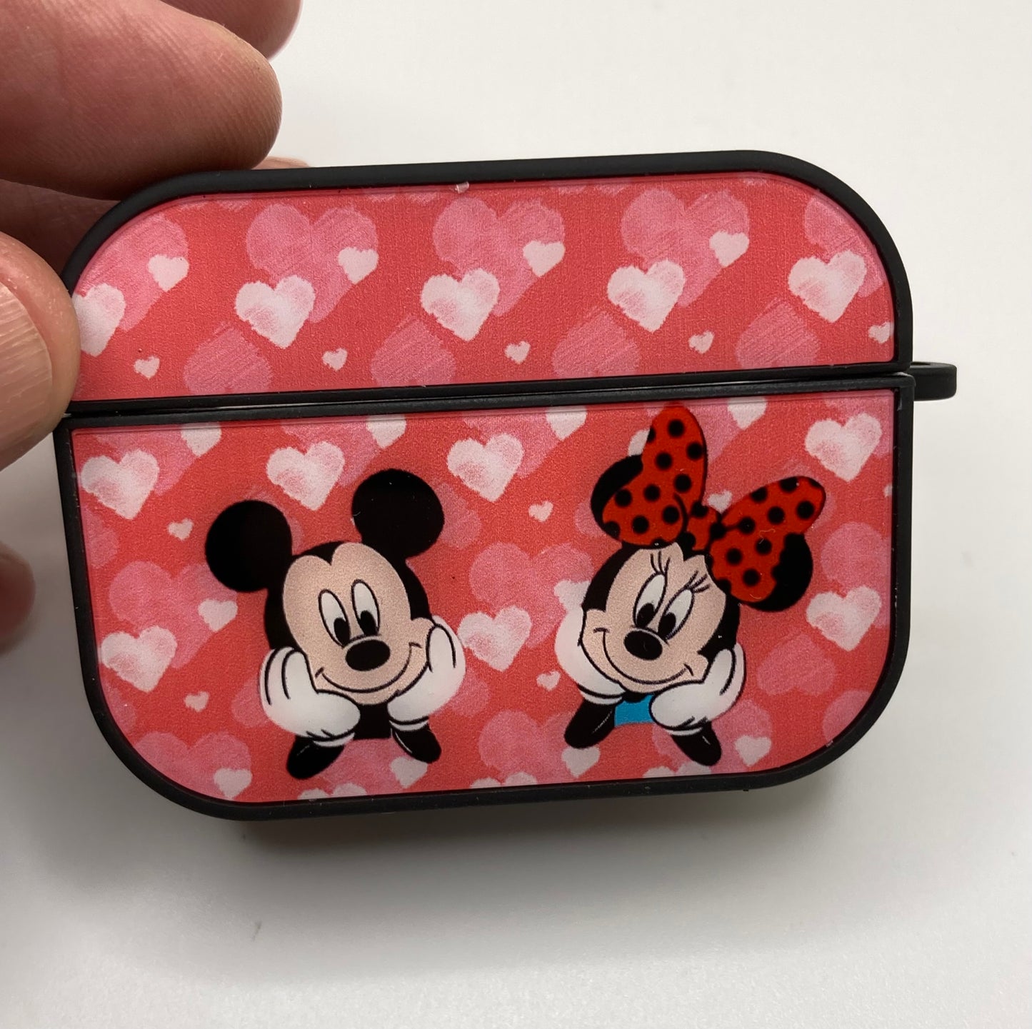 3rd gen AirPod case cover - Mickey & Minnie hearts