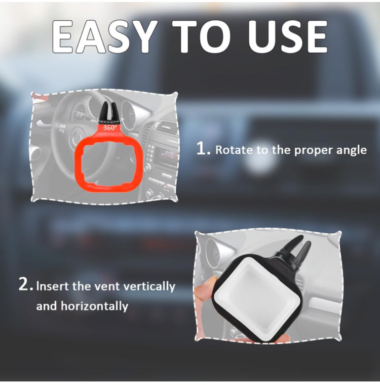 Car a/c vent sauce holder - 1 or 2 pcs set