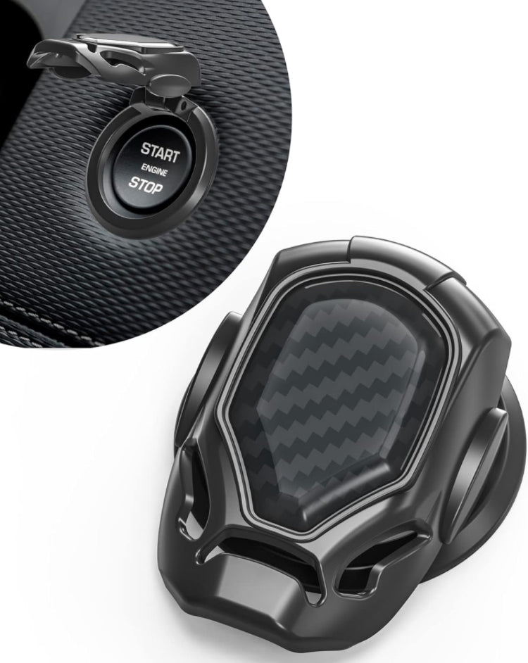 Mask Style push button start cover w/logo