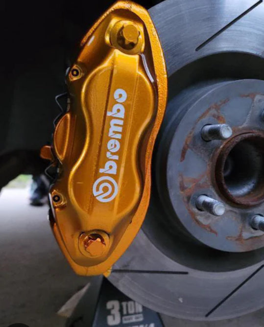 Brembo Brake Caliper Decals - 6pcs set