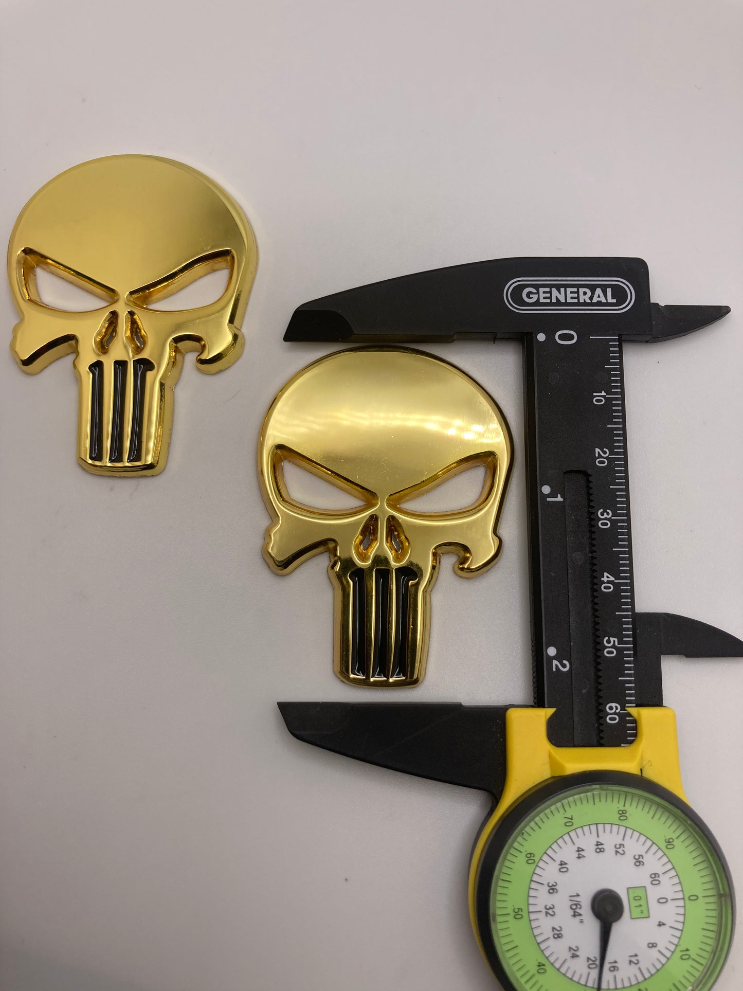 2pcs Punisher Skull Emblems - Automobile emblems