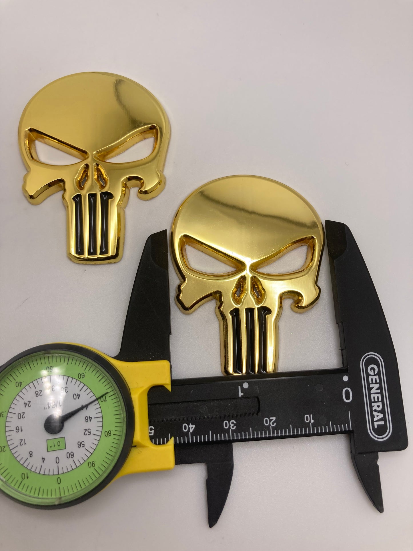 2pcs Punisher Skull Emblems - Automobile emblems