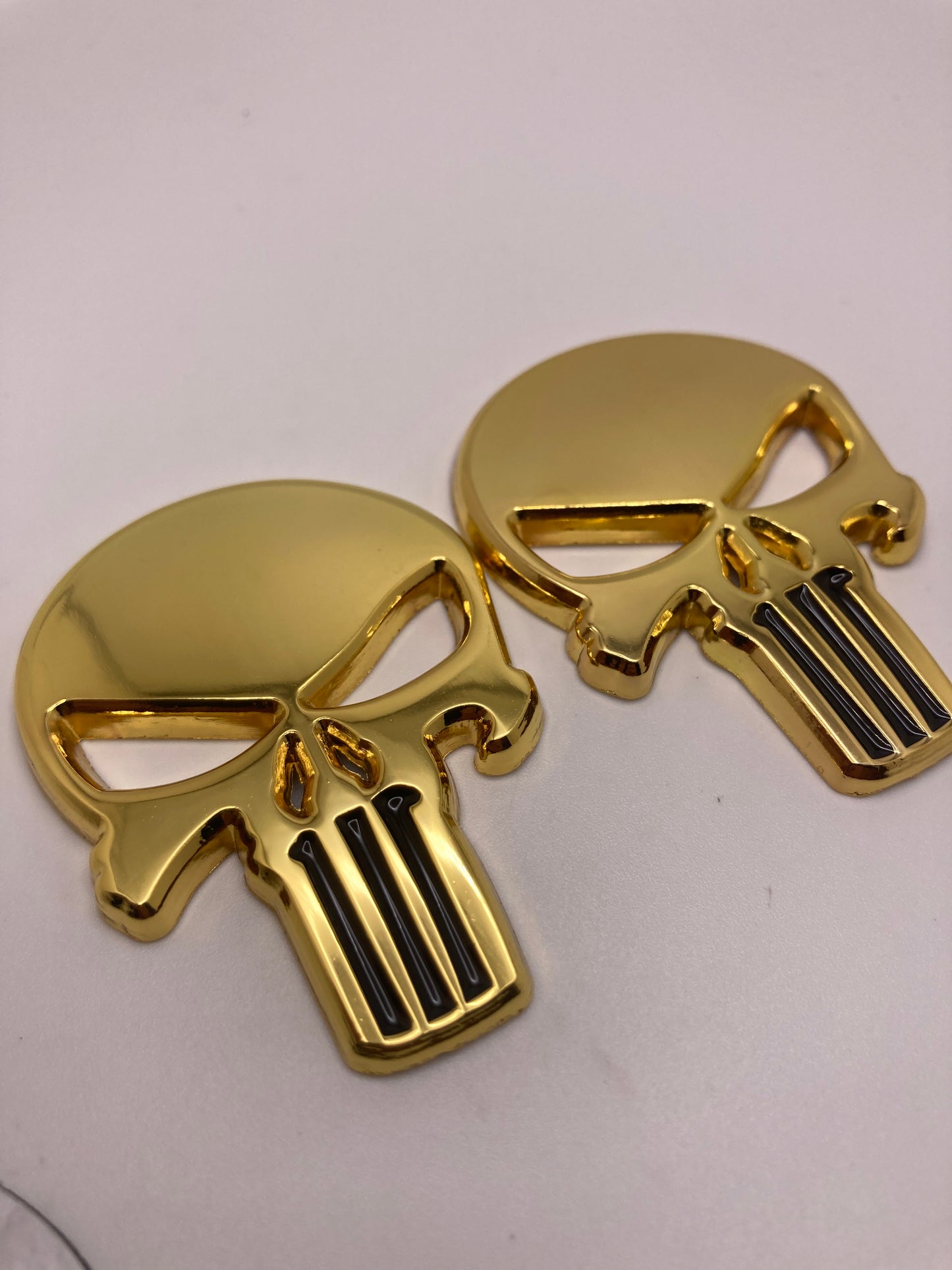 2pcs Punisher Skull Emblems - Automobile emblems