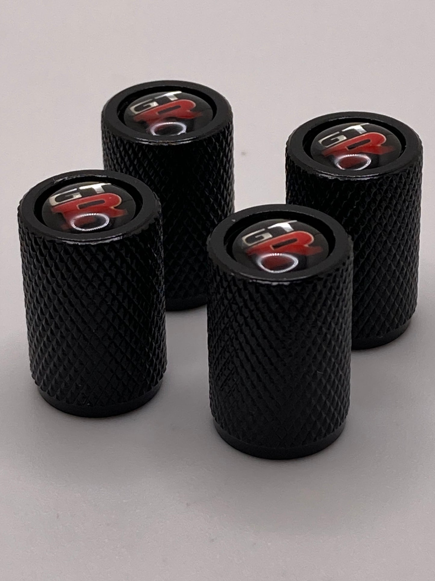 GT-R - valve stem caps - Black