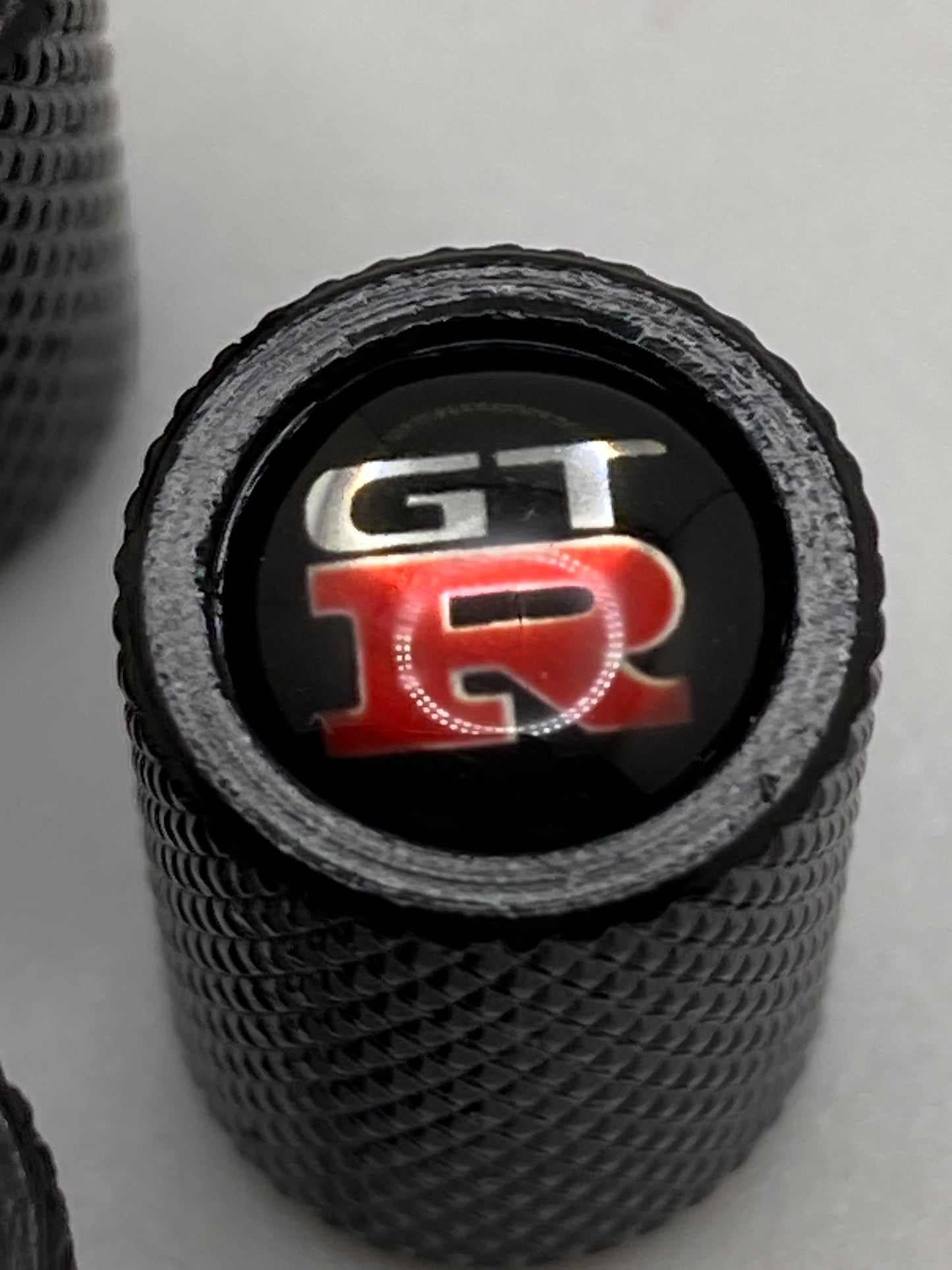 GT-R - valve stem caps - Black