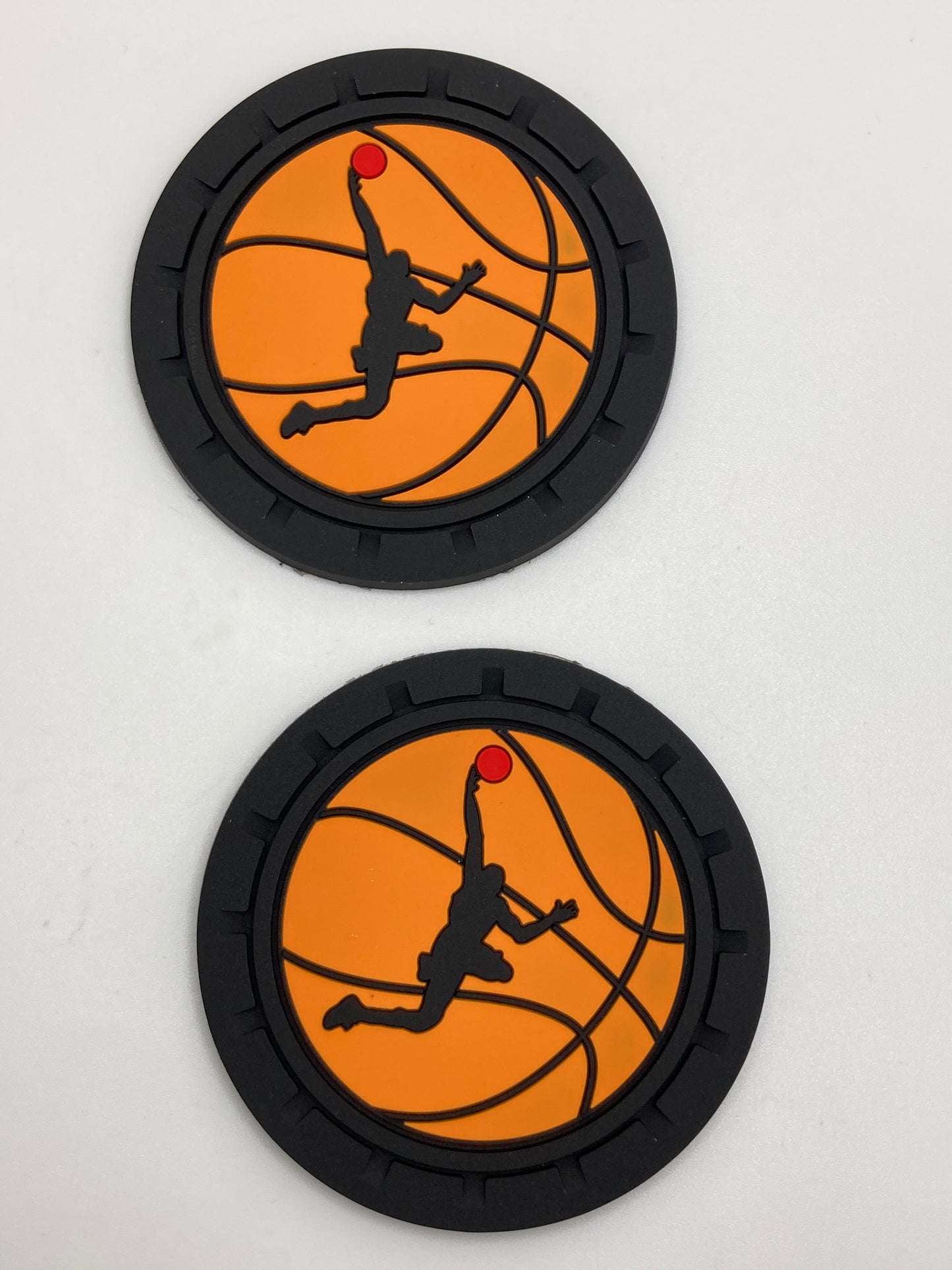 Basketball - cup holder coasters - 2pcs set