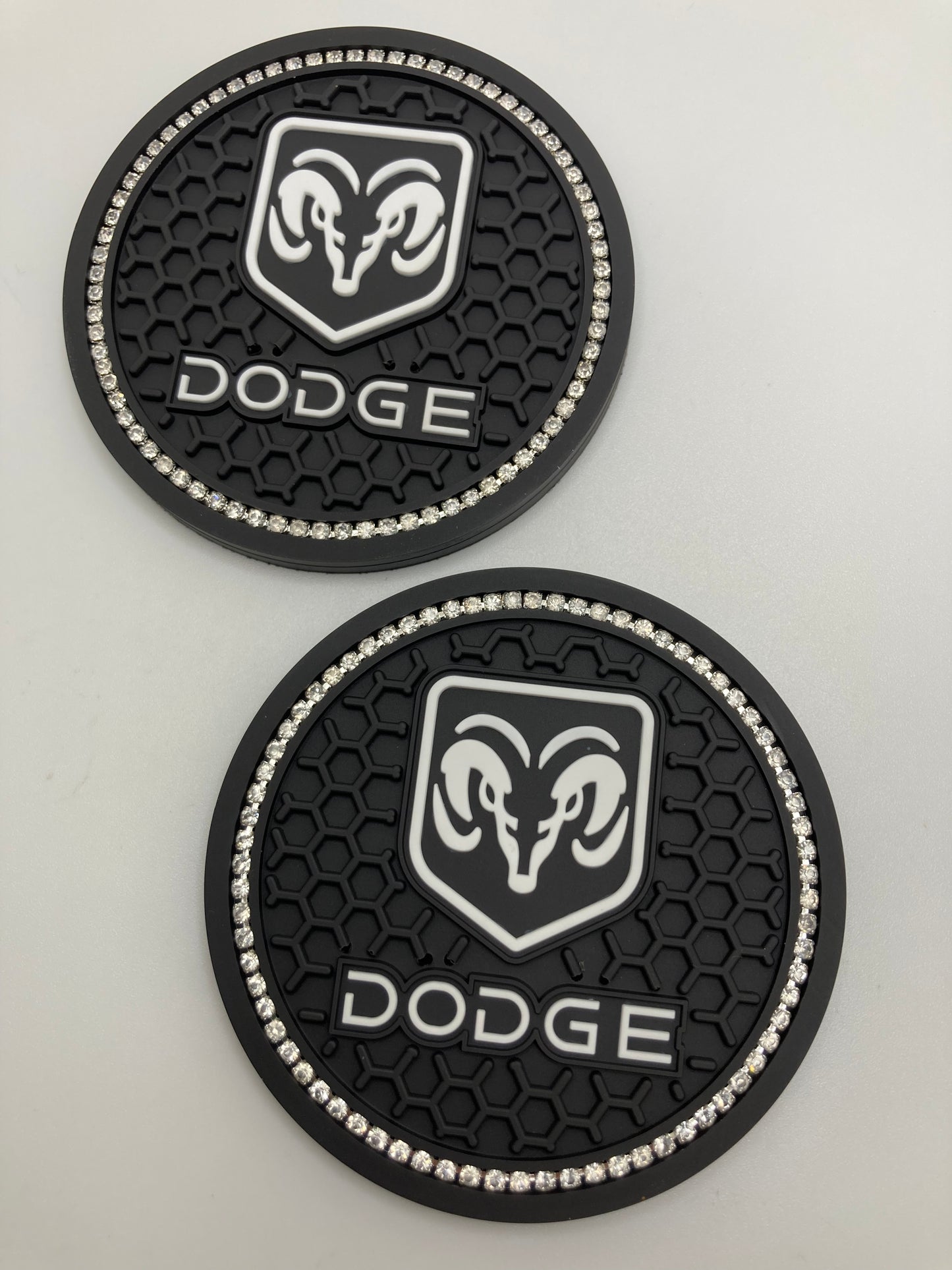 Dodge - Ram - blingged out cup holder coasters - 2pcs set