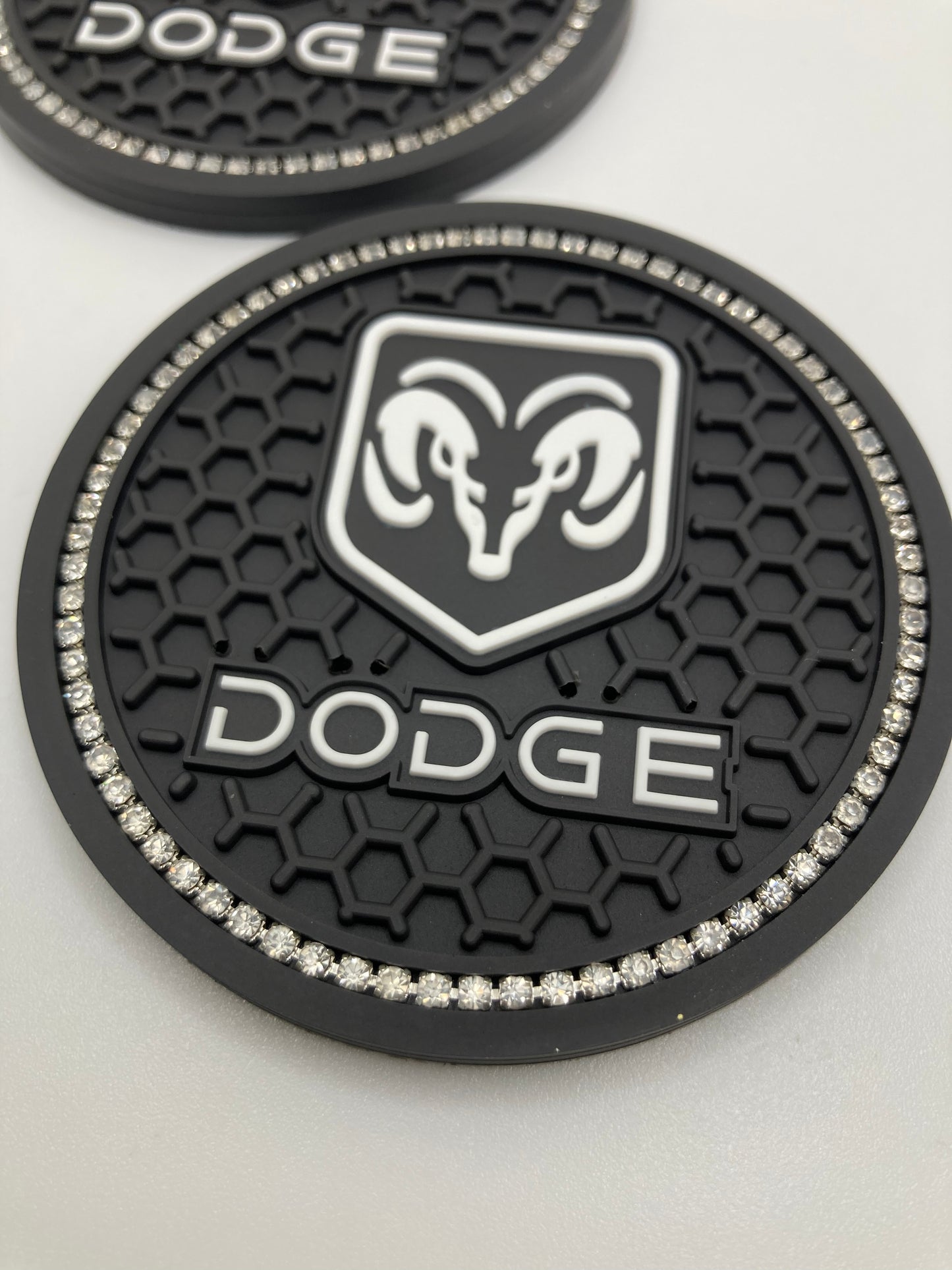 Dodge - Ram - blingged out cup holder coasters - 2pcs set