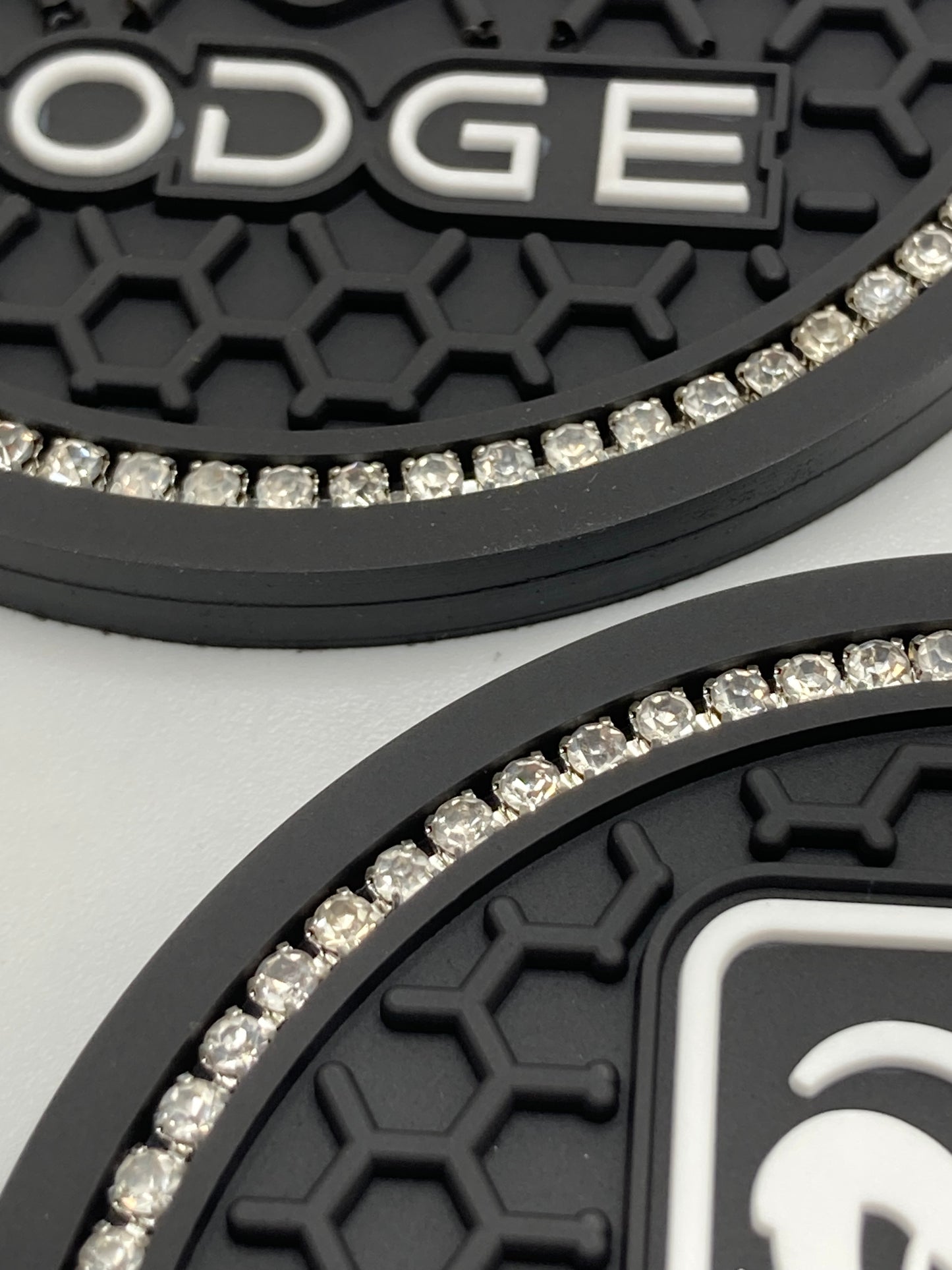 Dodge - Ram - blingged out cup holder coasters - 2pcs set