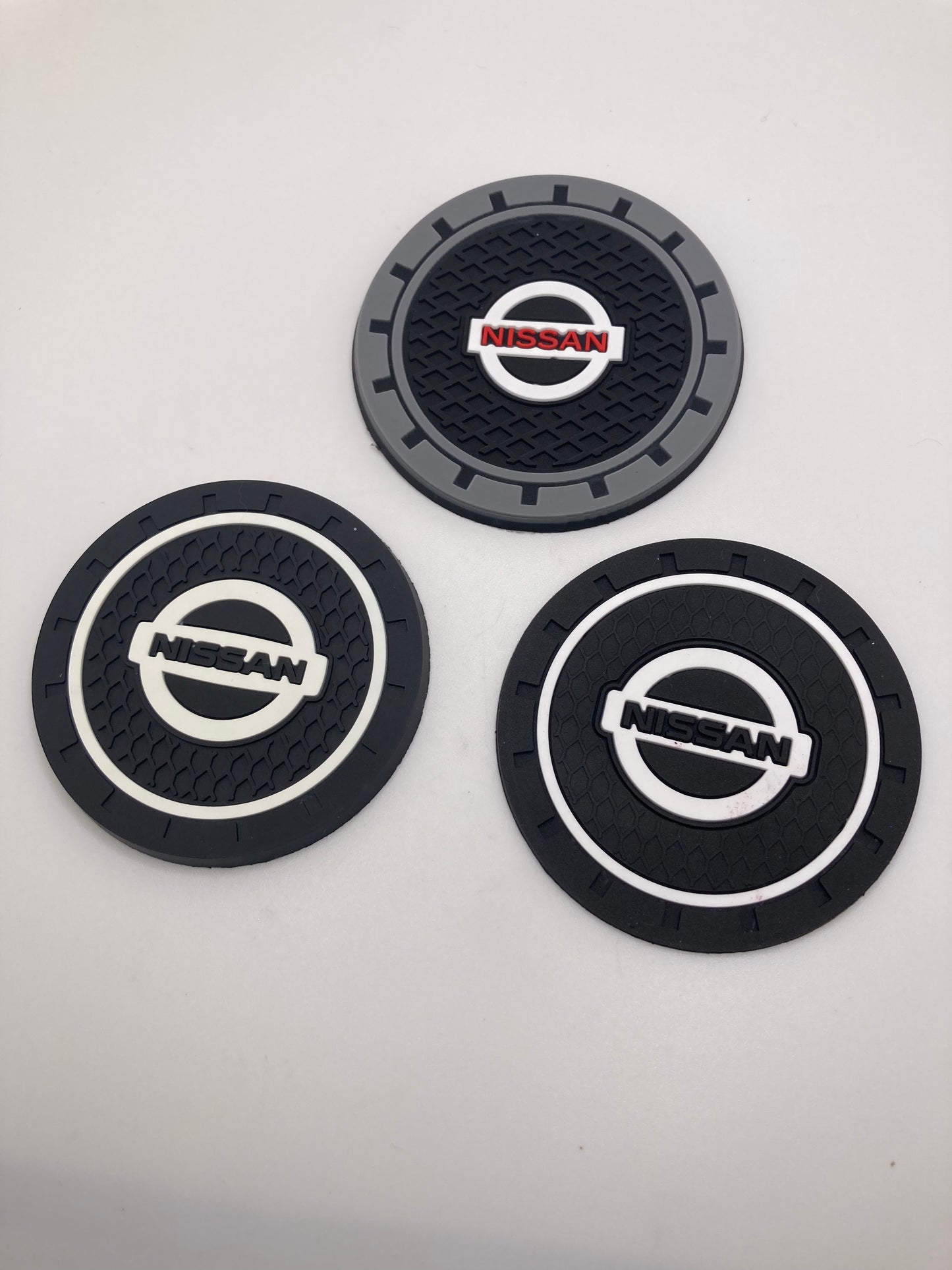 Nissan - 2pcs cup holder coaster sets