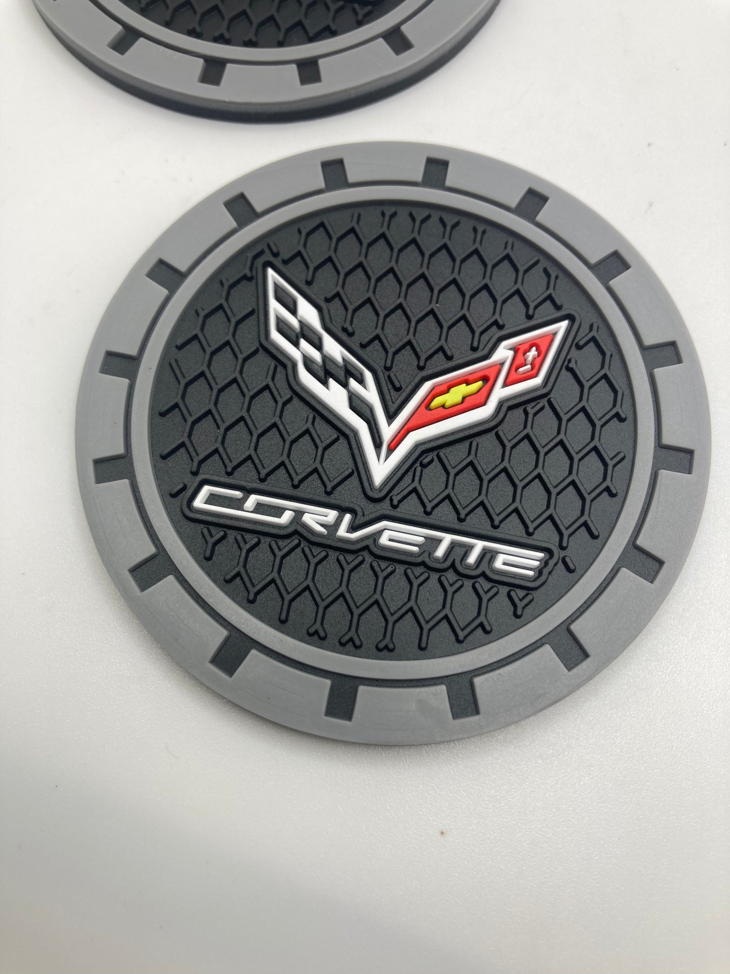 Corvette - 2pcs cup holder coaster set