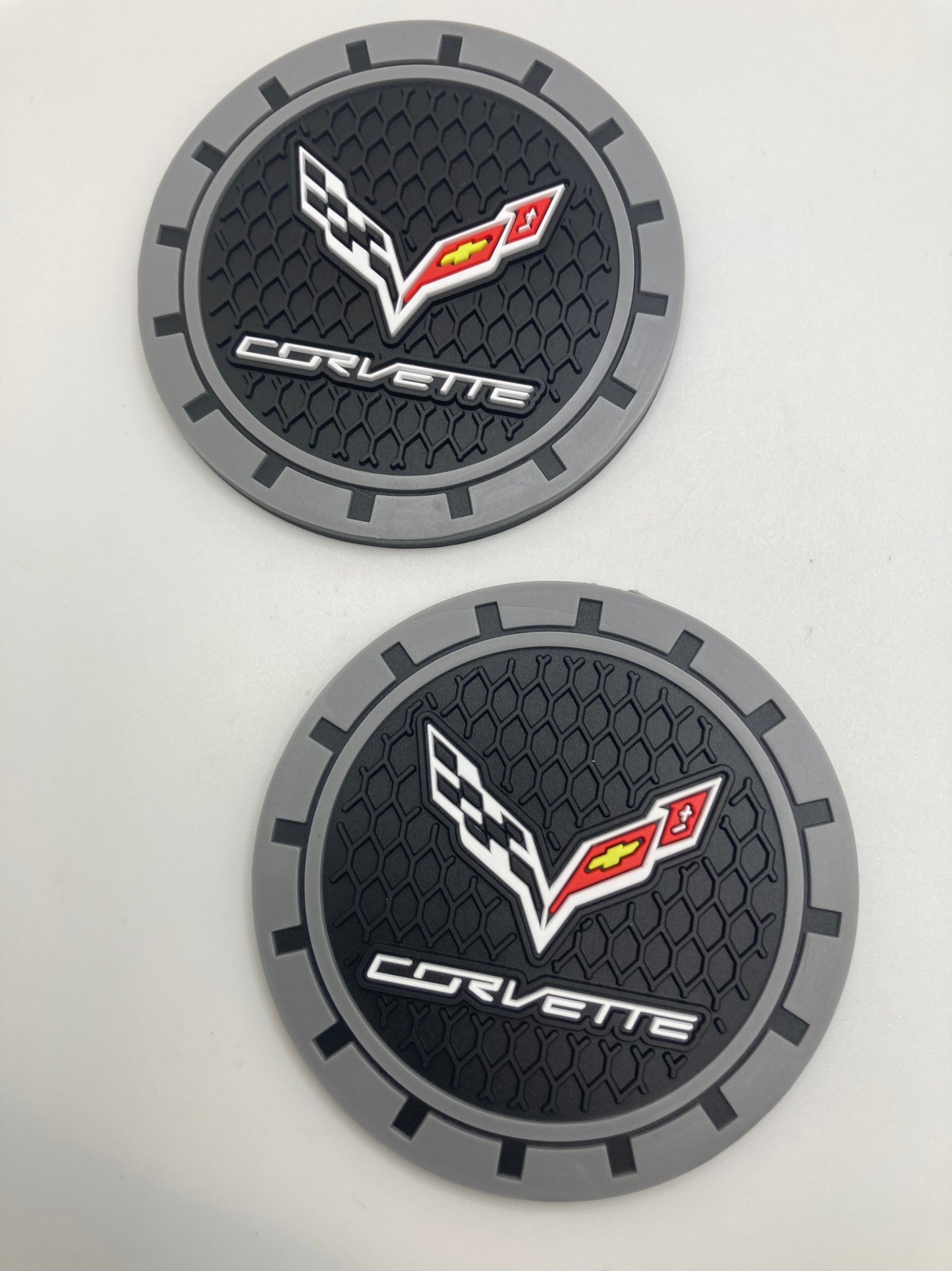Corvette - 2pcs cup holder coaster set