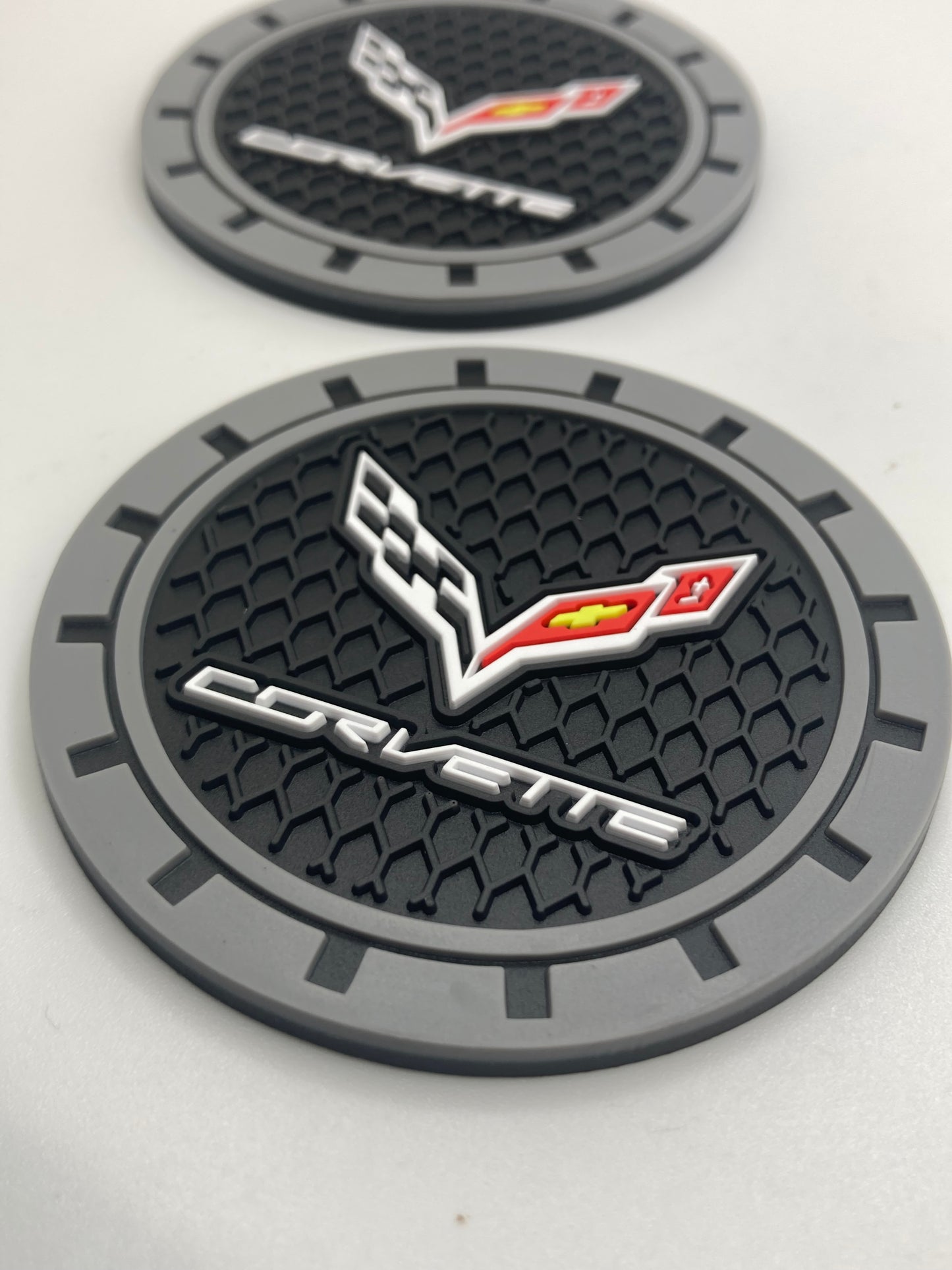 Corvette - 2pcs cup holder coaster set