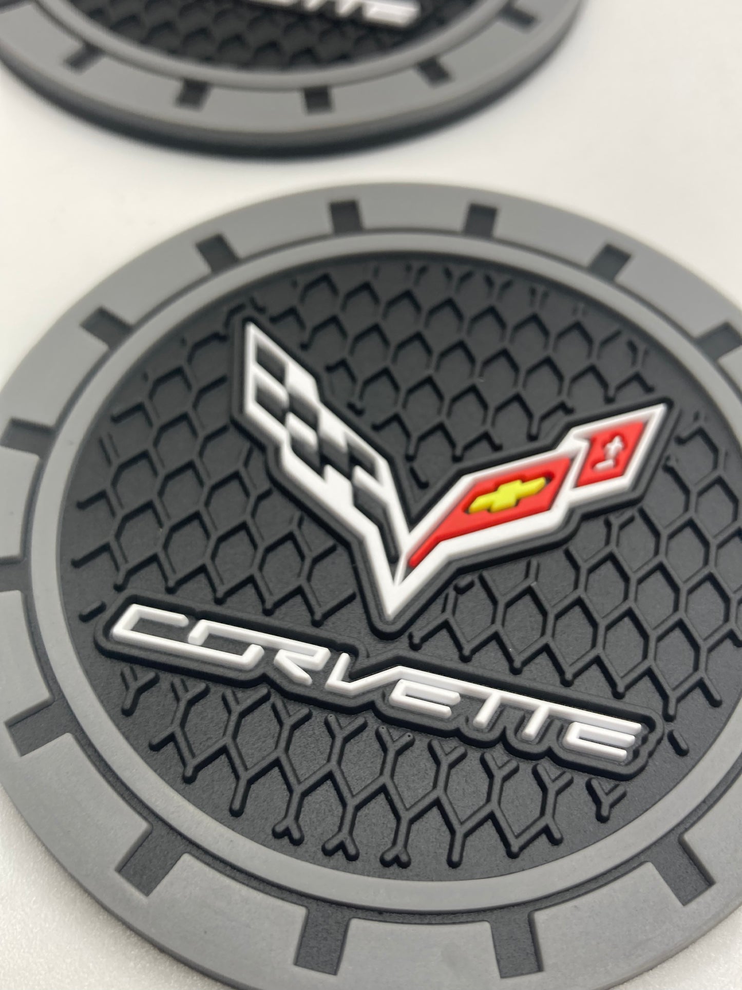 Corvette - 2pcs cup holder coaster set