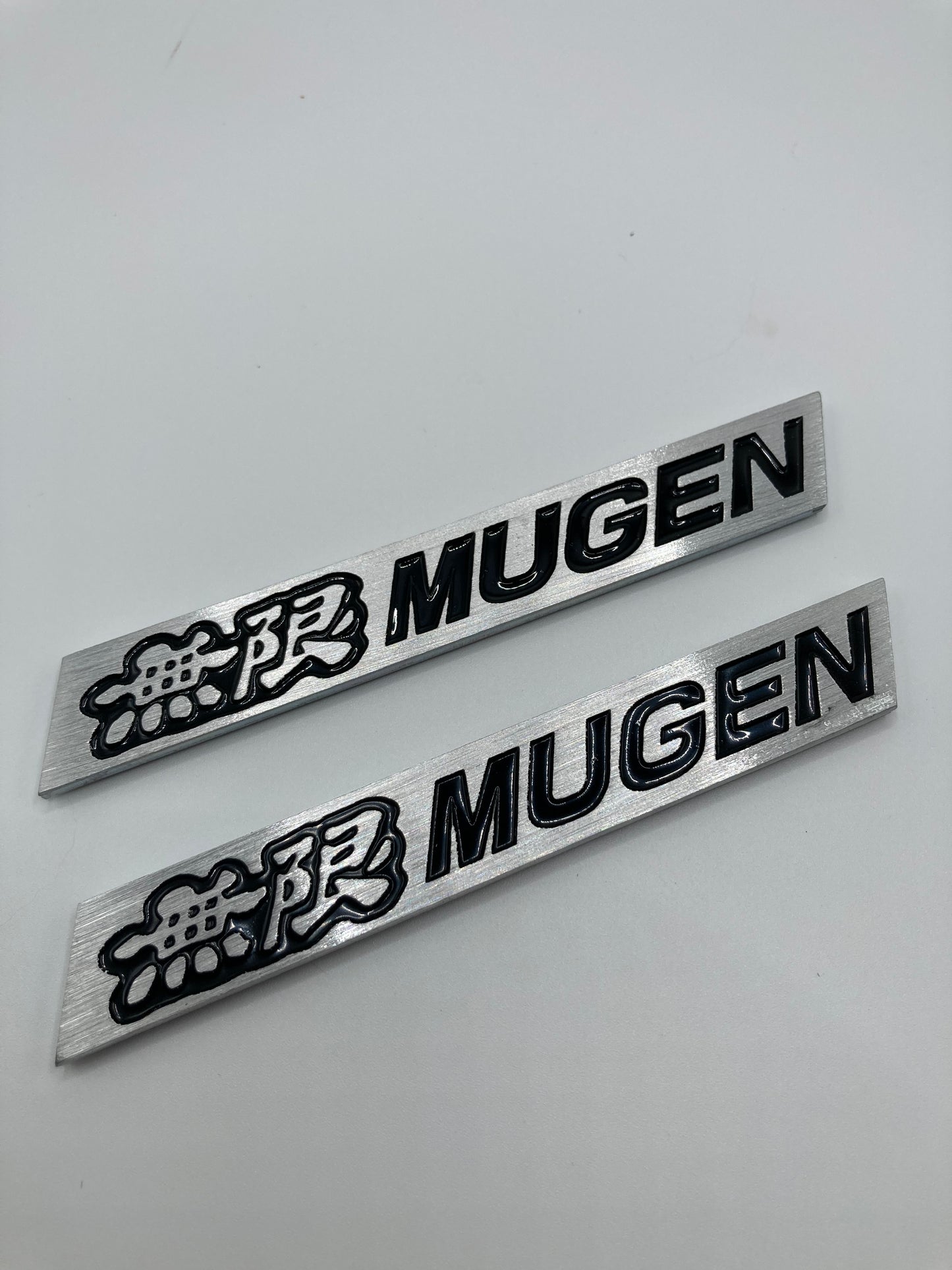 Mugen - 2pcs aluminum badge set
