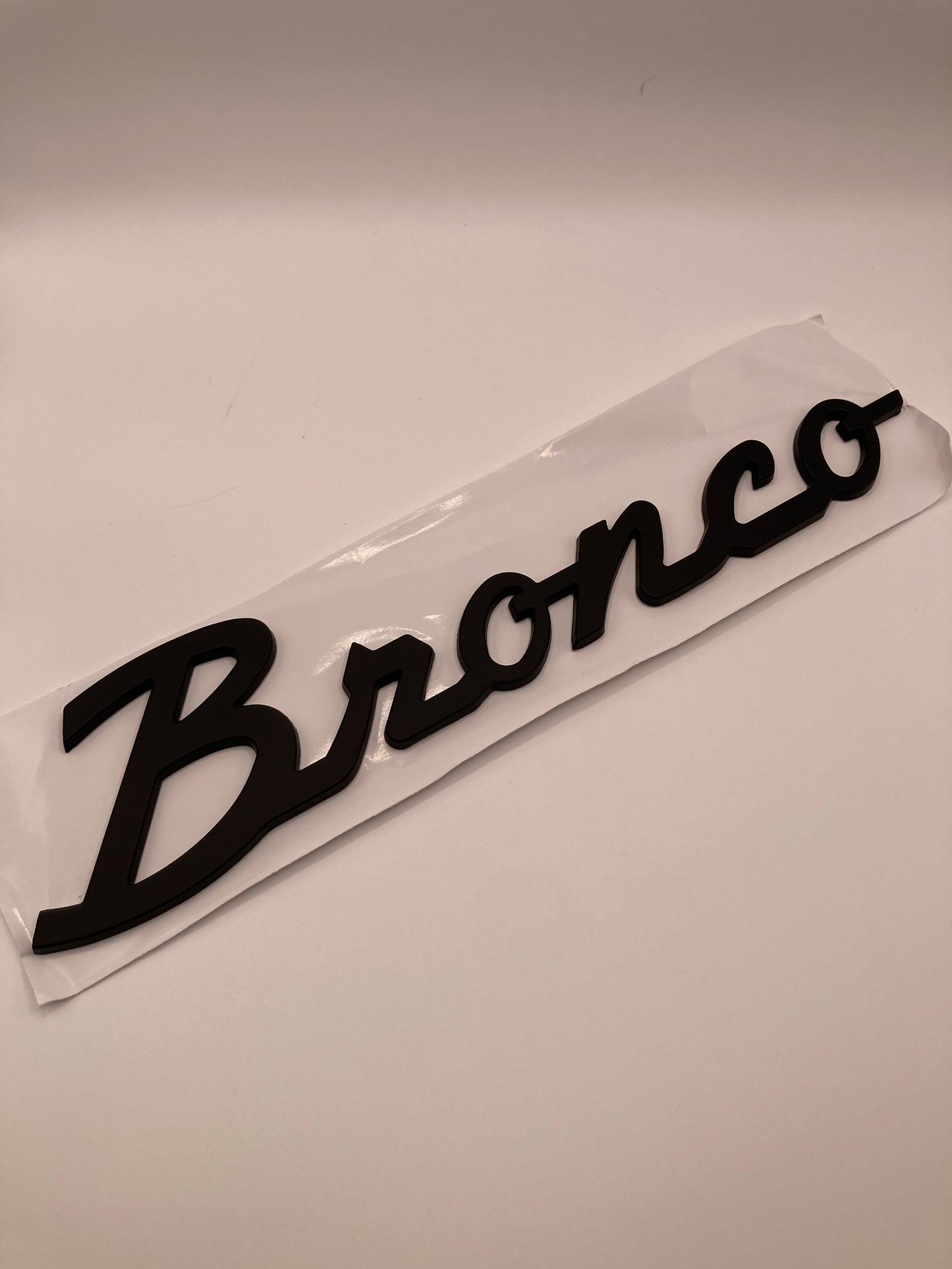 Ford Bronco - Matte Black - large emblem