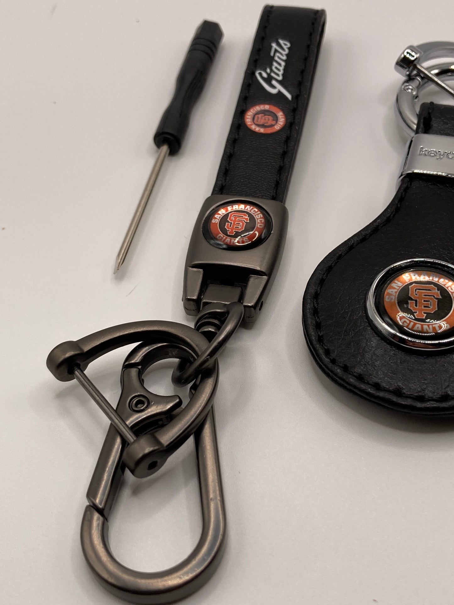 MLB - Giants leather keychain set - 2pcs Gift set