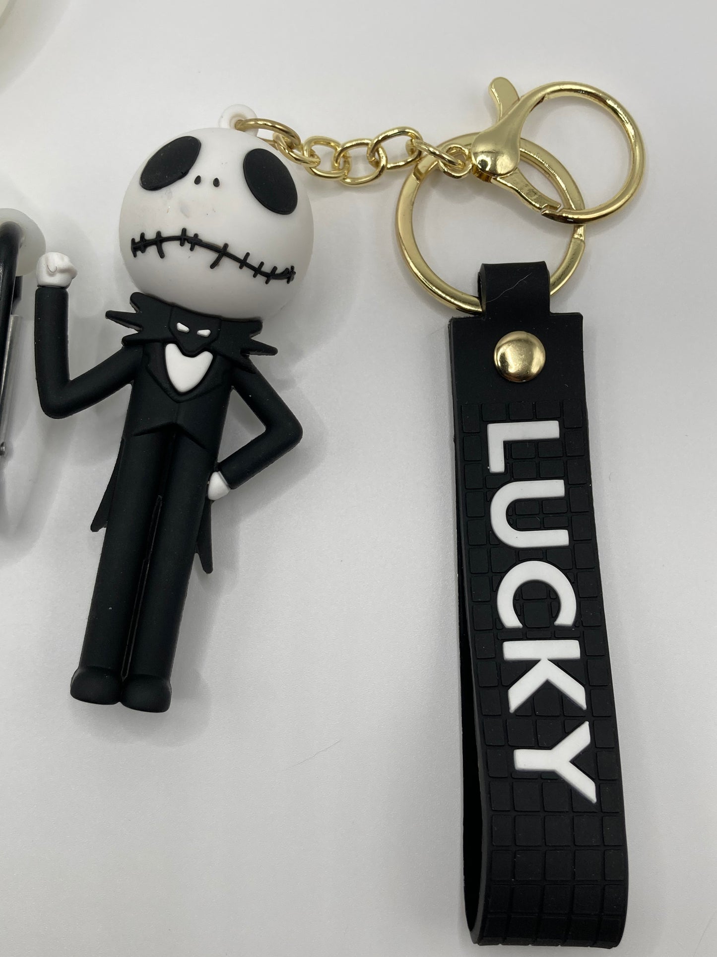 Lucky Jack Skeleton AirPods PRO accessory kit - 3pcs set - glow in the dark case cover, keychain, AirPod cleaning kit