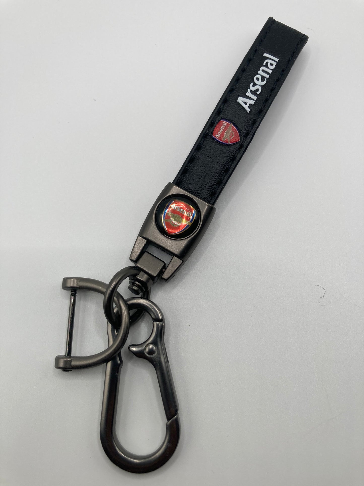 Soccer - EPL - Arsenal Leather Keychain
