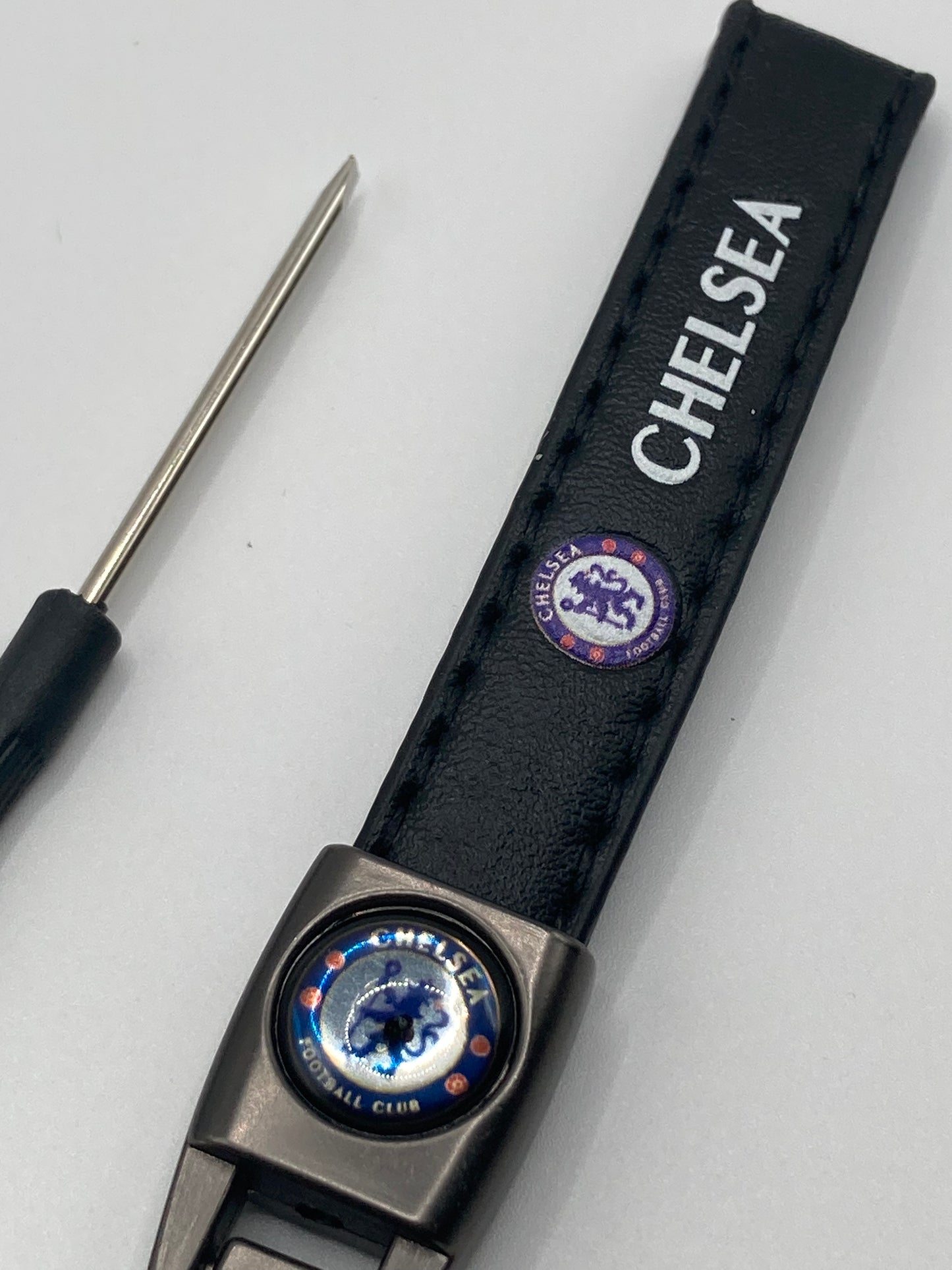 Soccer - EPL - Chelsea Leather Keychain