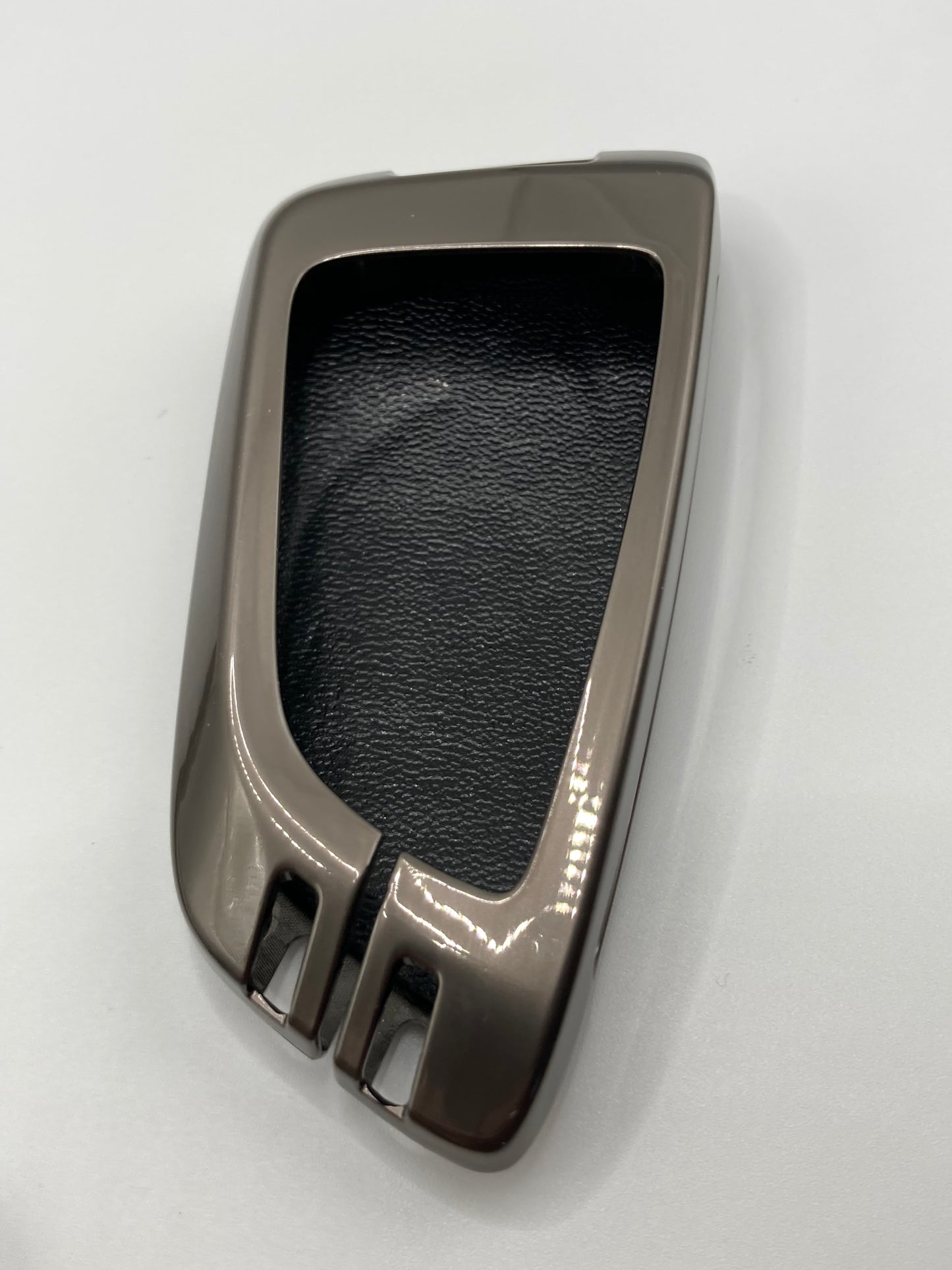 BMW - Leather Keychain and Metal key fob case