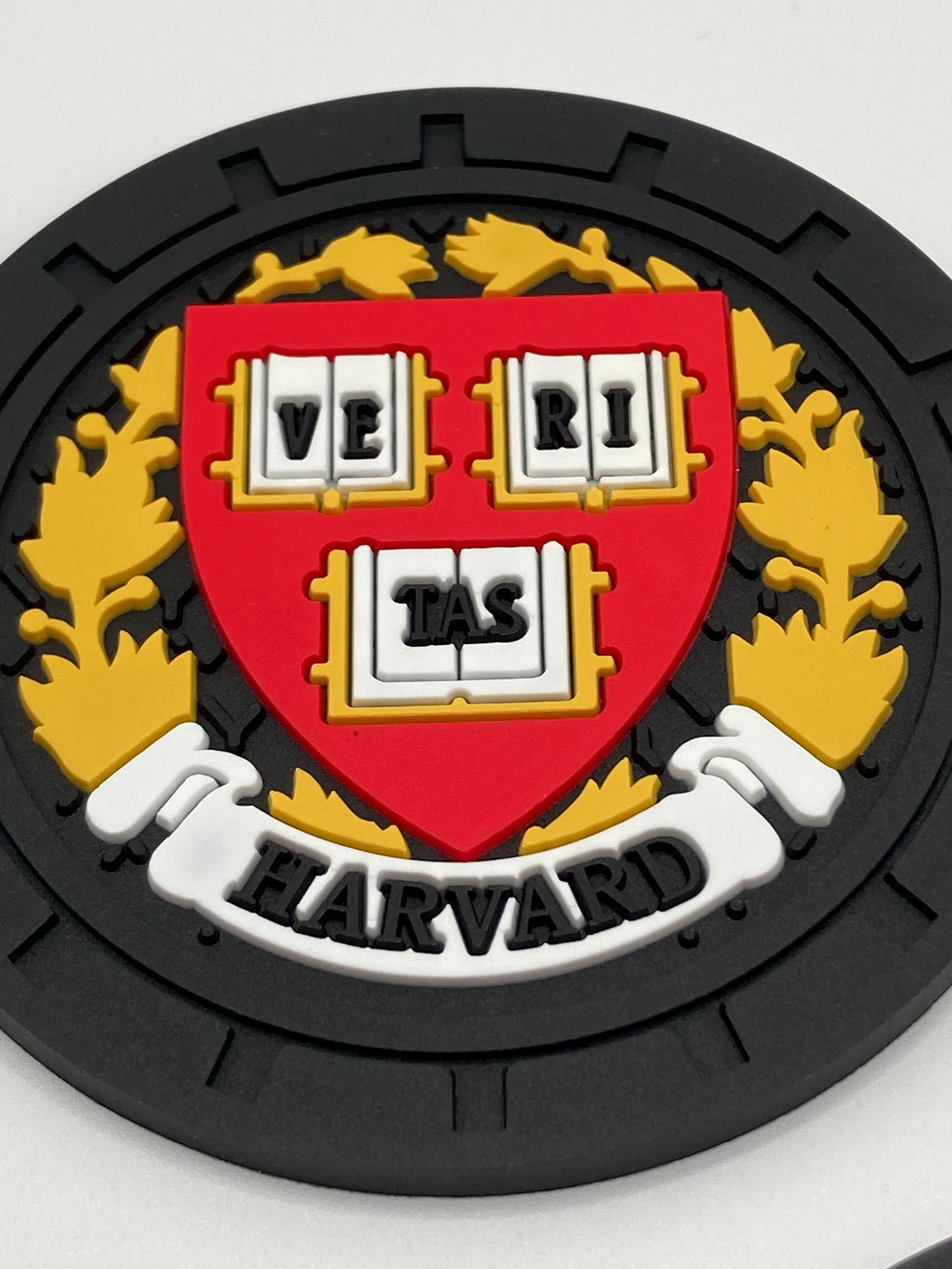 College - Harvard University - Car Cup Holder Coasters - 2pcs
