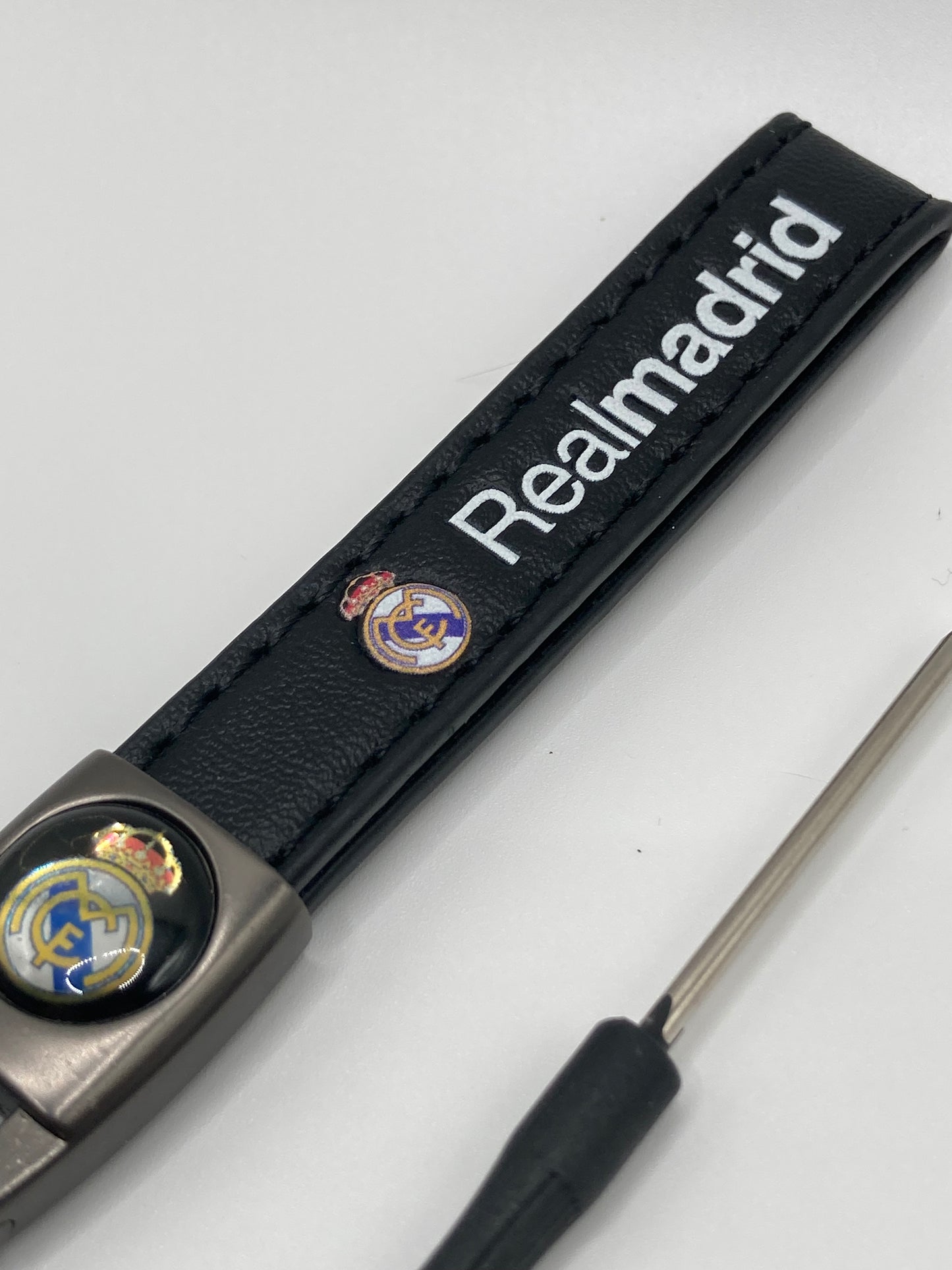 Soccer - Realmadrid - Leather Keychain