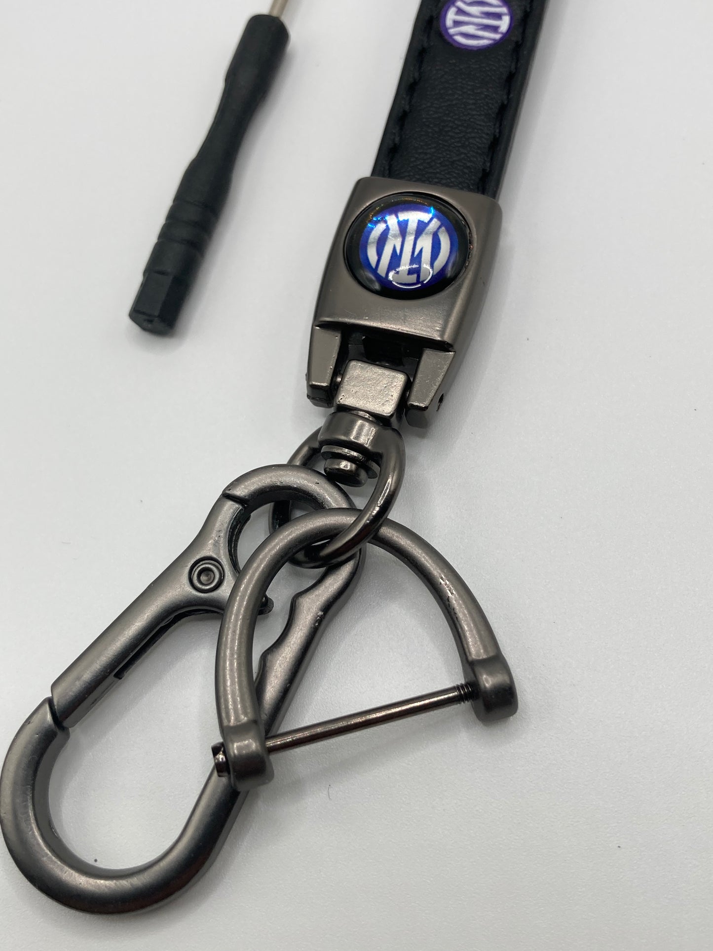 Soccer - UEFA - Inter Milan - Leather Keychain