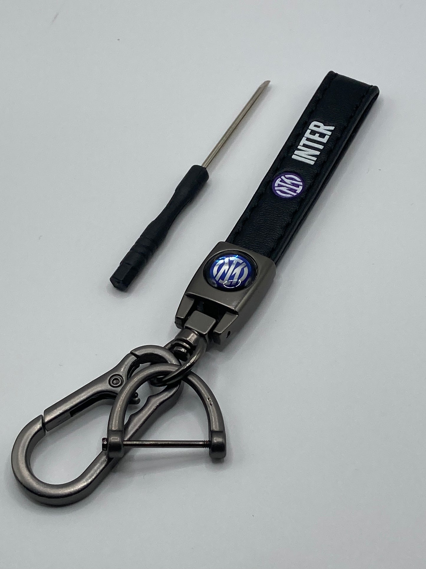 Soccer - UEFA - Inter Milan - Leather Keychain
