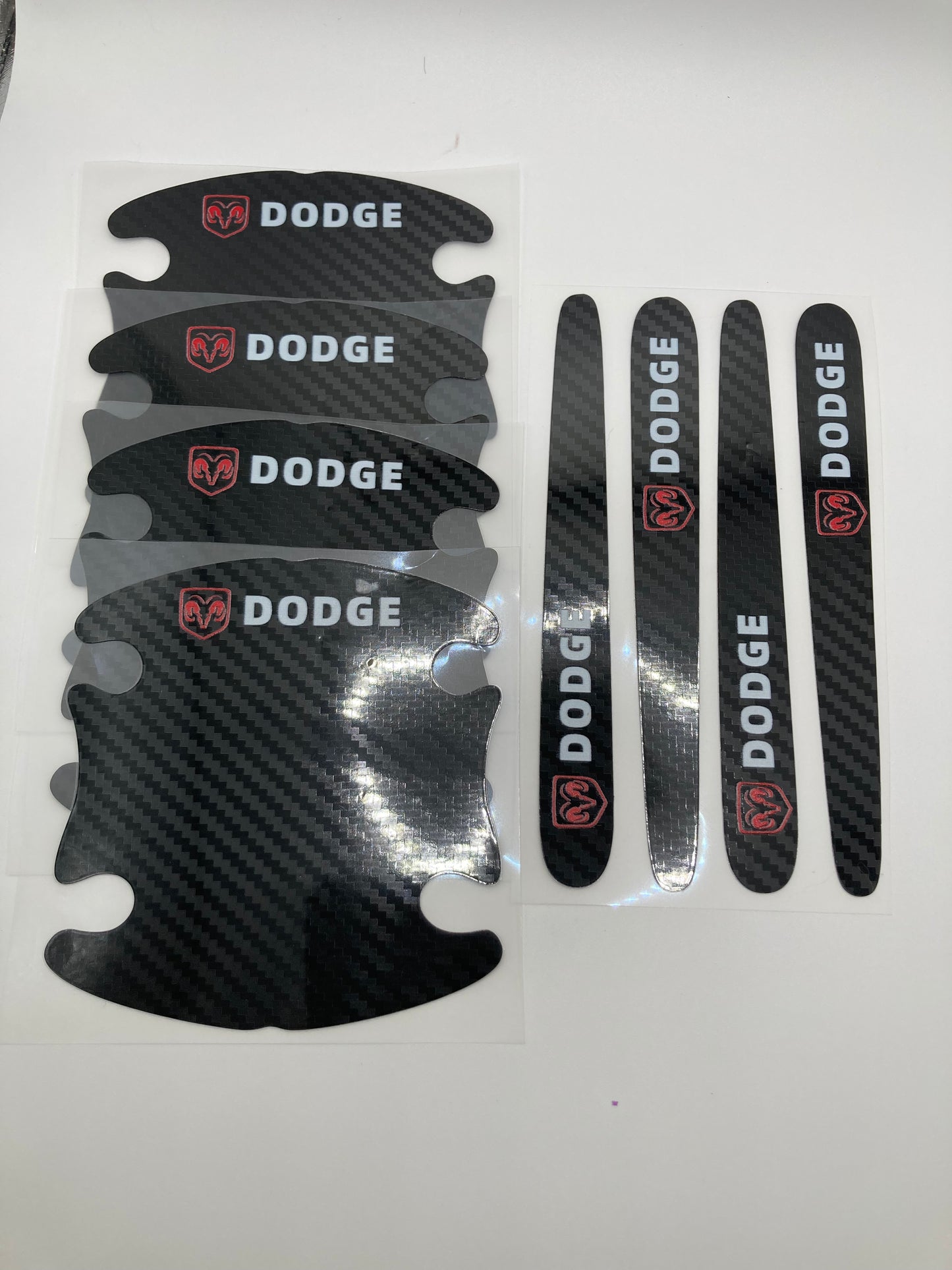Dodge - door handle and door cup protectors - 8pcs set
