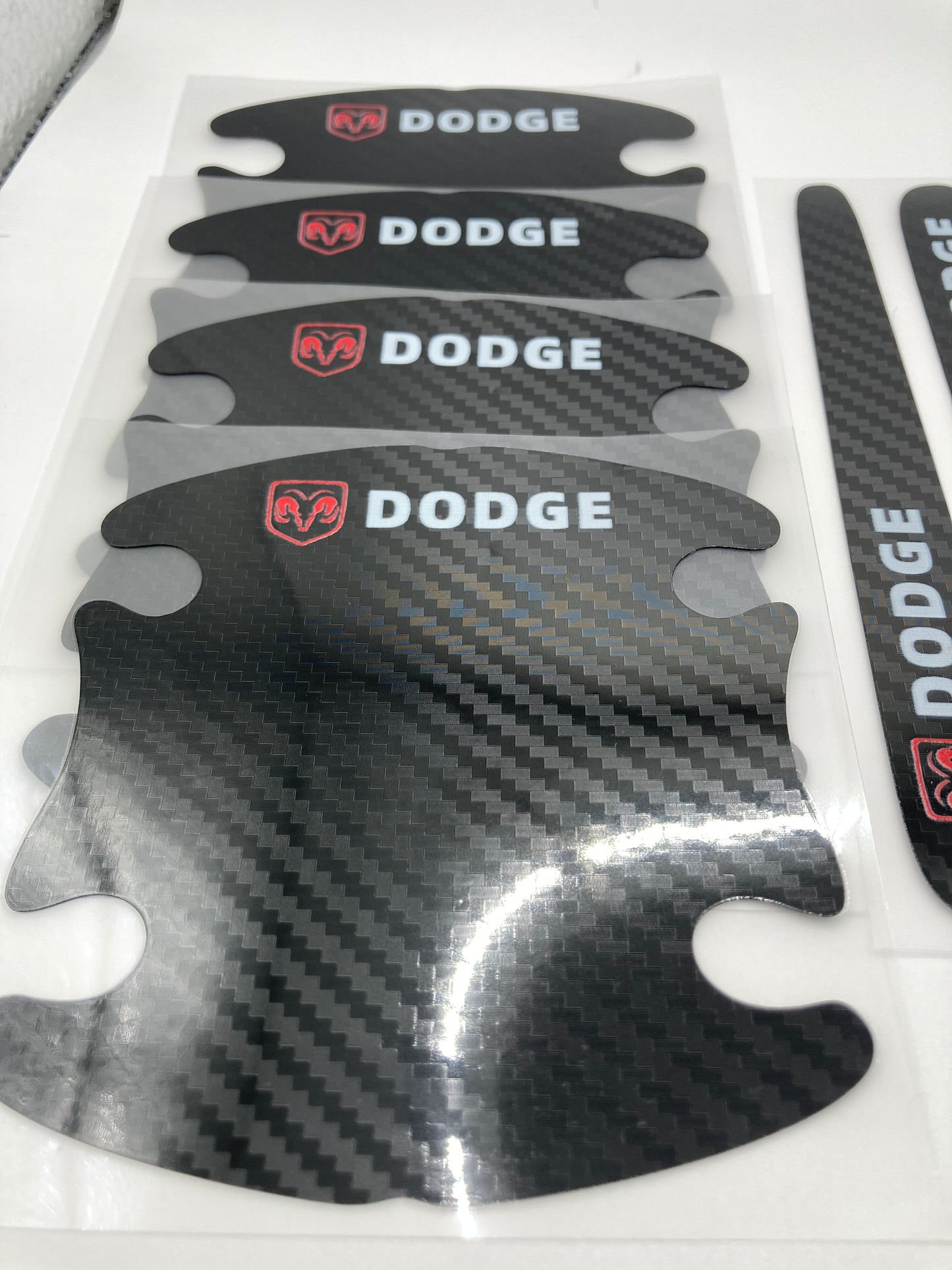 Dodge - door handle and door cup protectors - 8pcs set