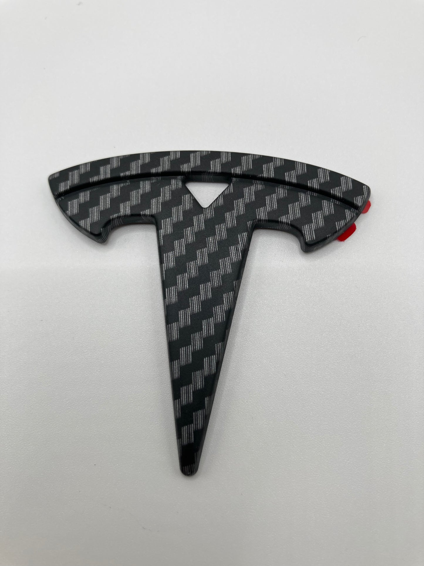 2” Carbon Fiber designed Logo Cover for Tesla