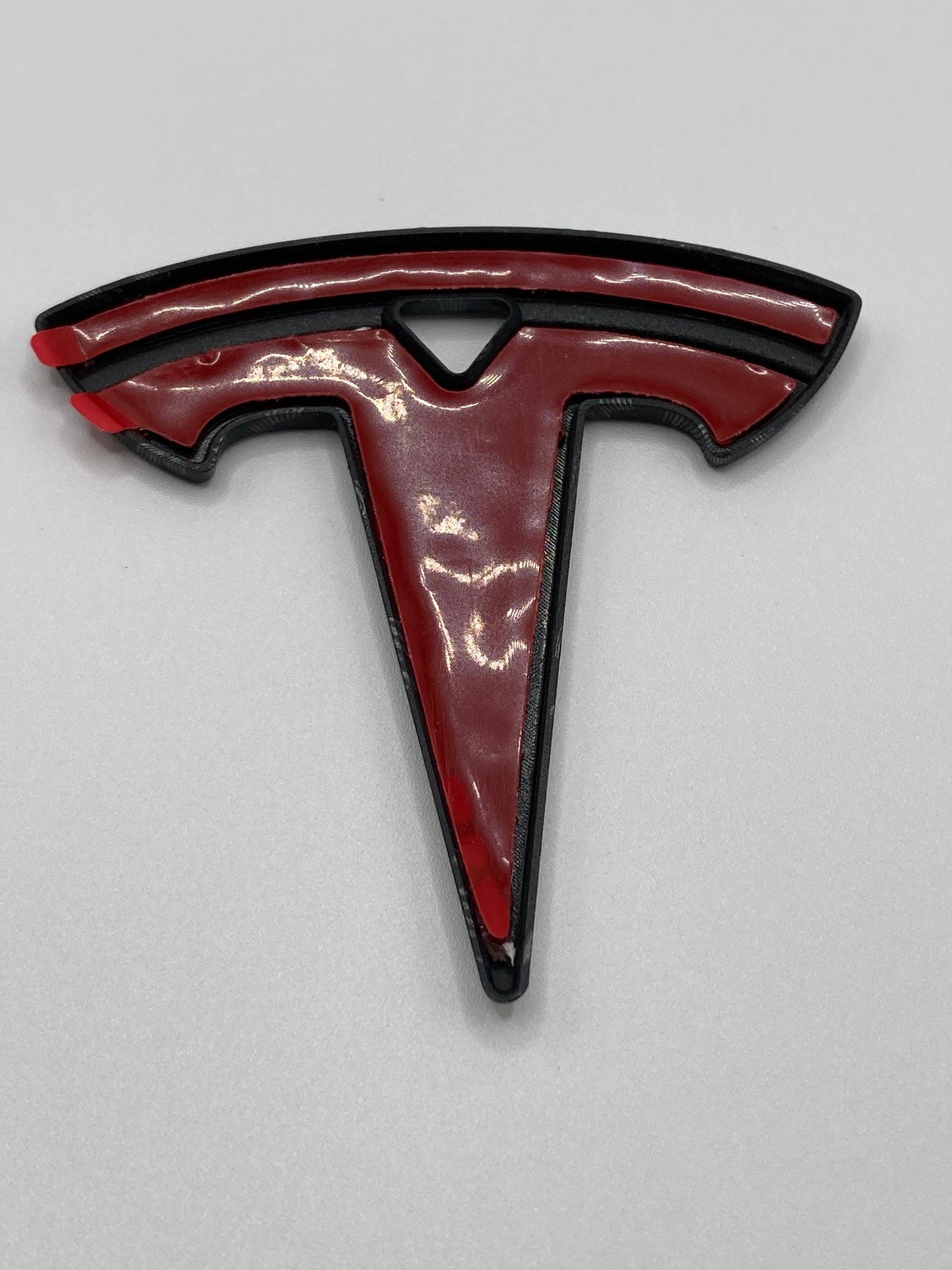 2” Carbon Fiber designed Logo Cover for Tesla