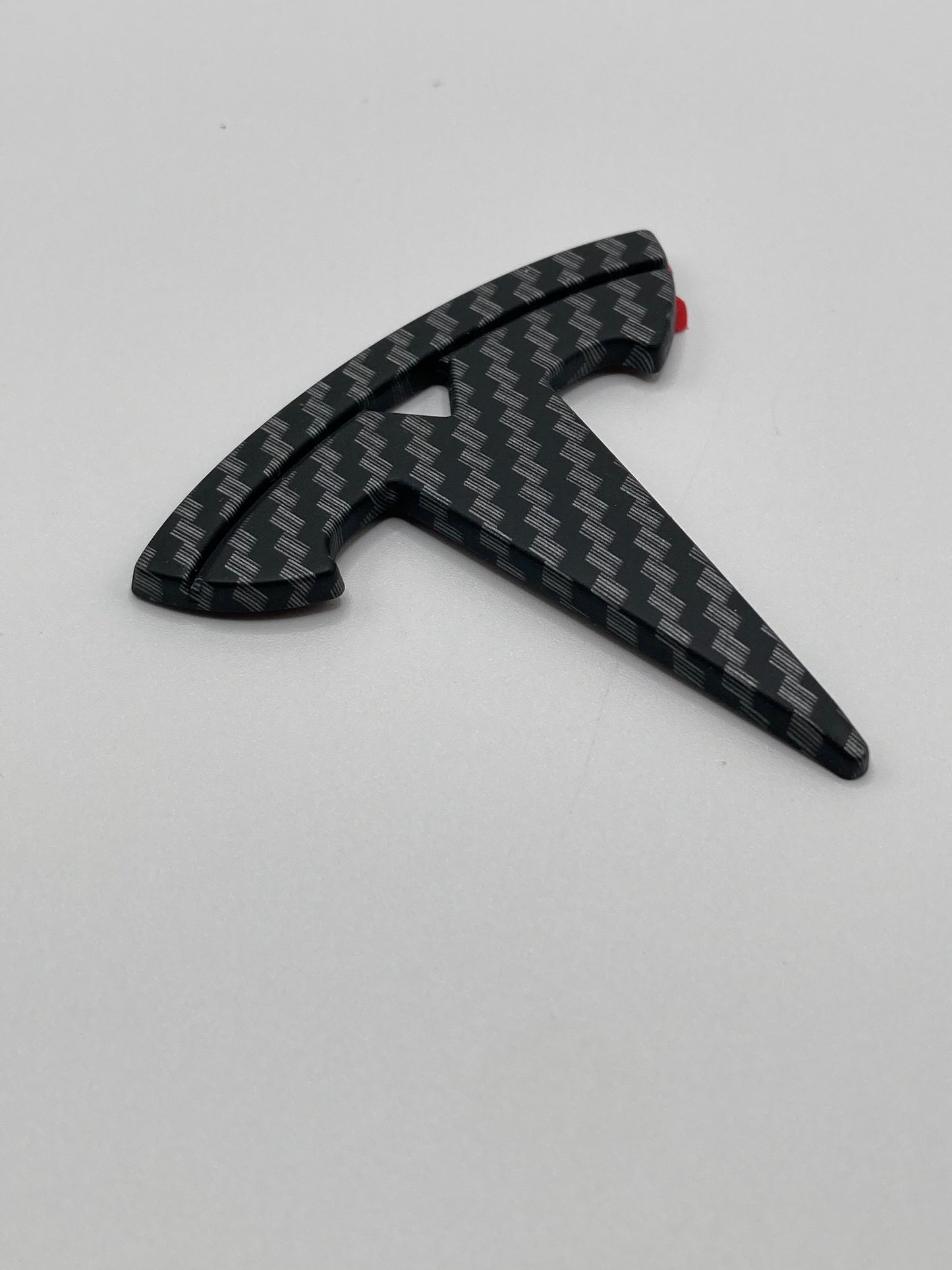 2” Carbon Fiber designed Logo Cover for Tesla