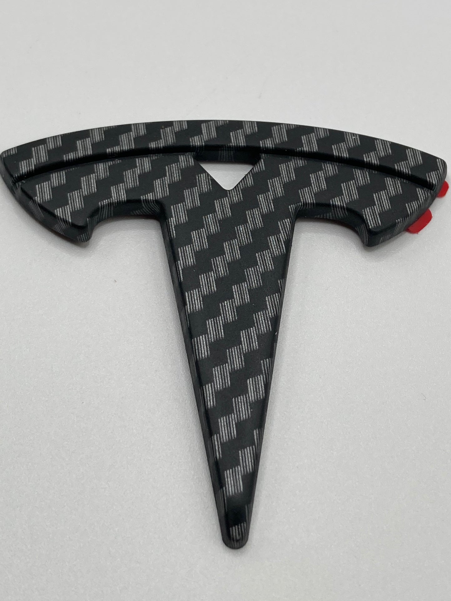 2” Carbon Fiber designed Logo Cover for Tesla