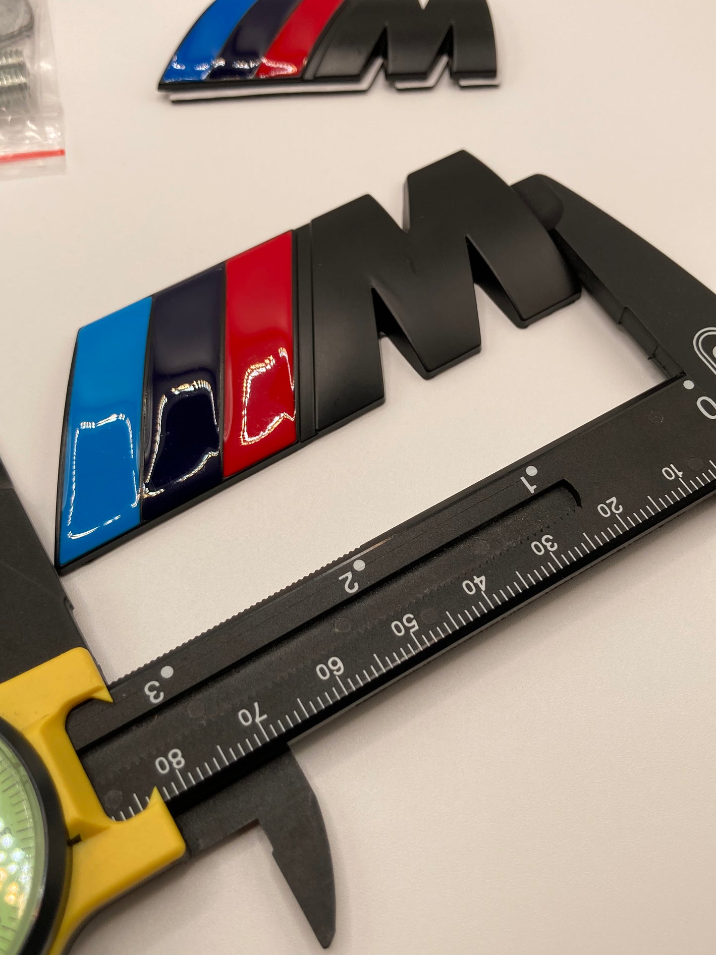 BMW - M Sport - Metal 4pcs Emblem set - Black