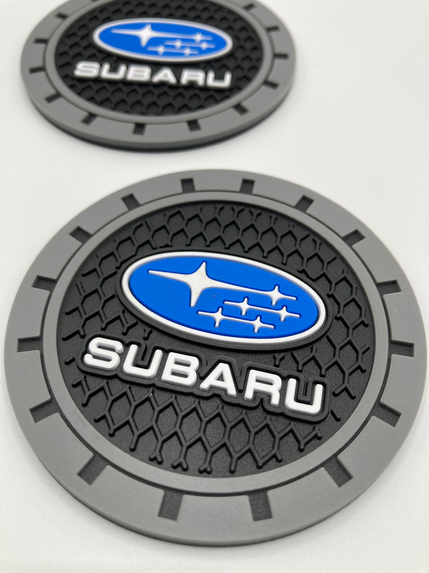 Subaru - Thin Cup Holder Coasters - 2pcs set