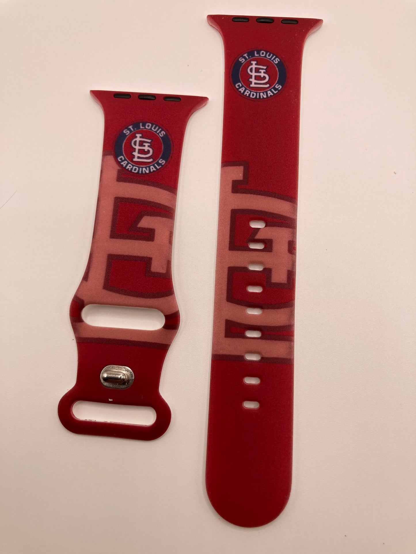 MLB - Saint Louis Cardinals - Apple Watch Compatible Silicone Band