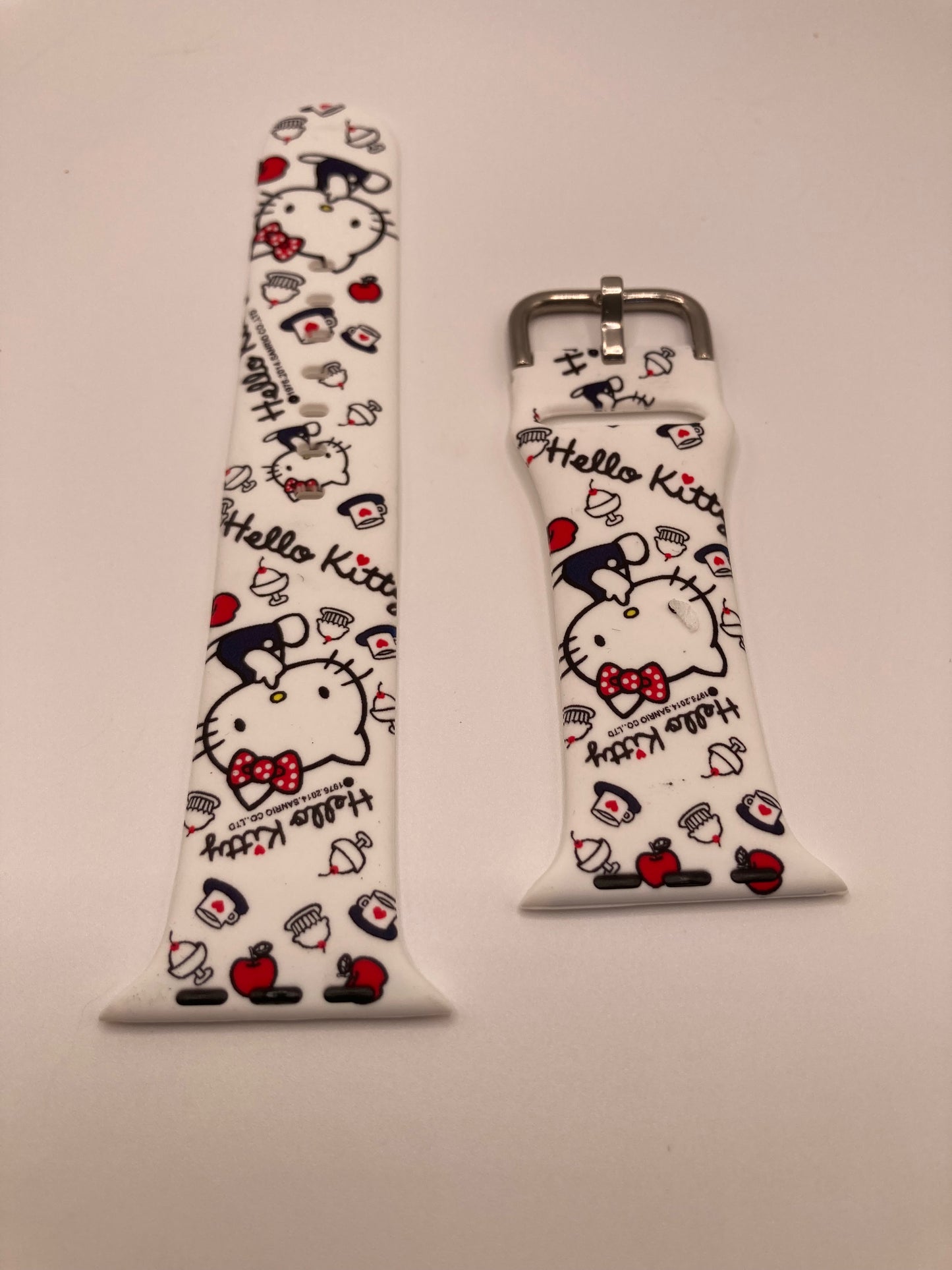 Hello Kitty themed watchband for Apple Watch