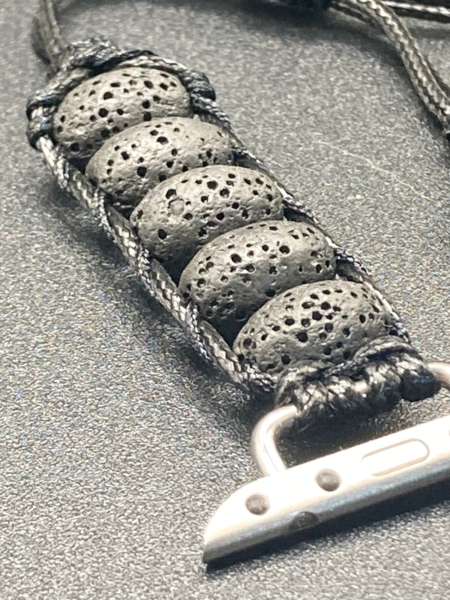 Unique Lava Stone Apple Watchband - 38/40/41mm