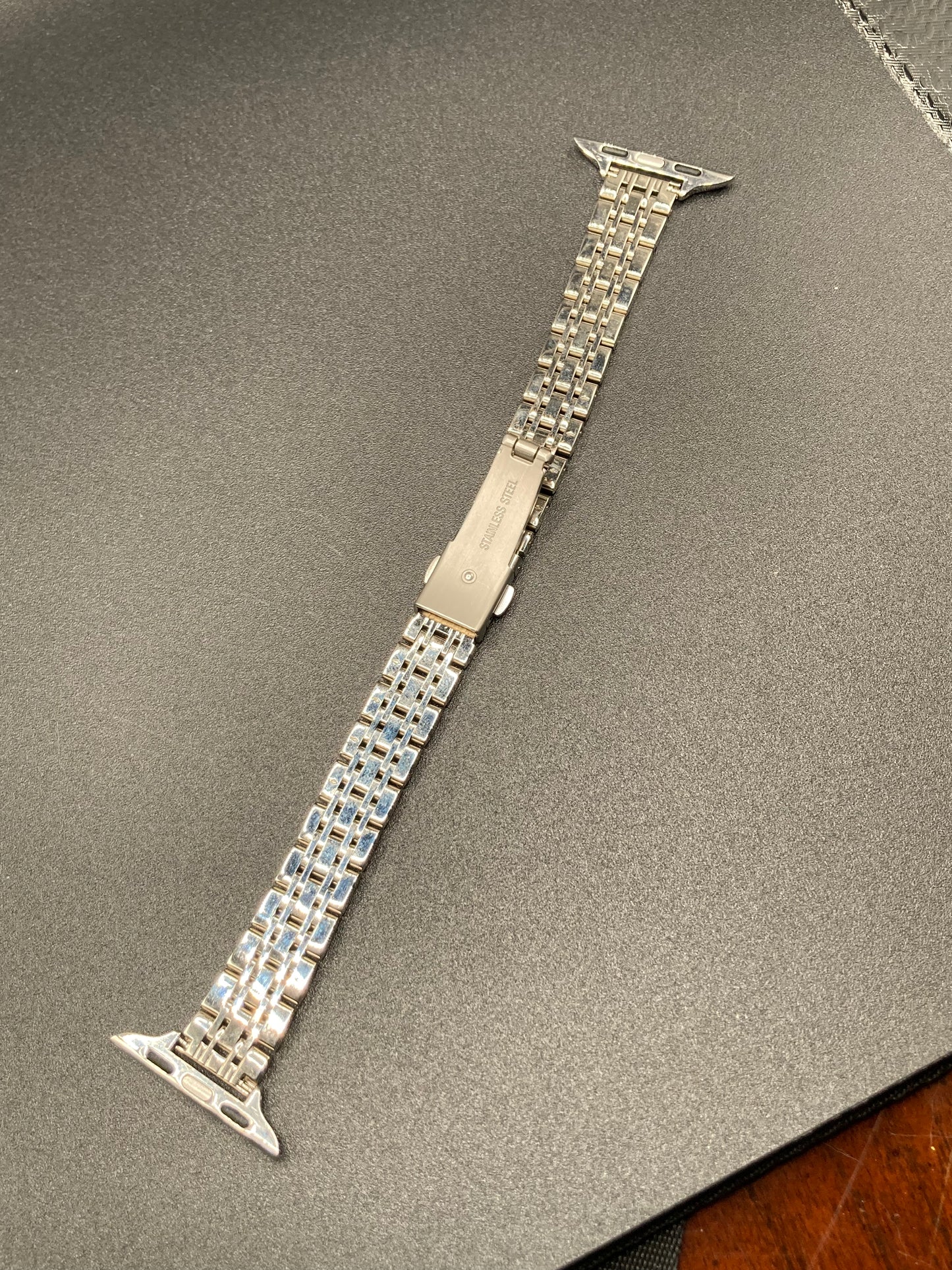 Stainless Steel Watchband for Apple Watch - 38/40/41mm - 12mm thin band