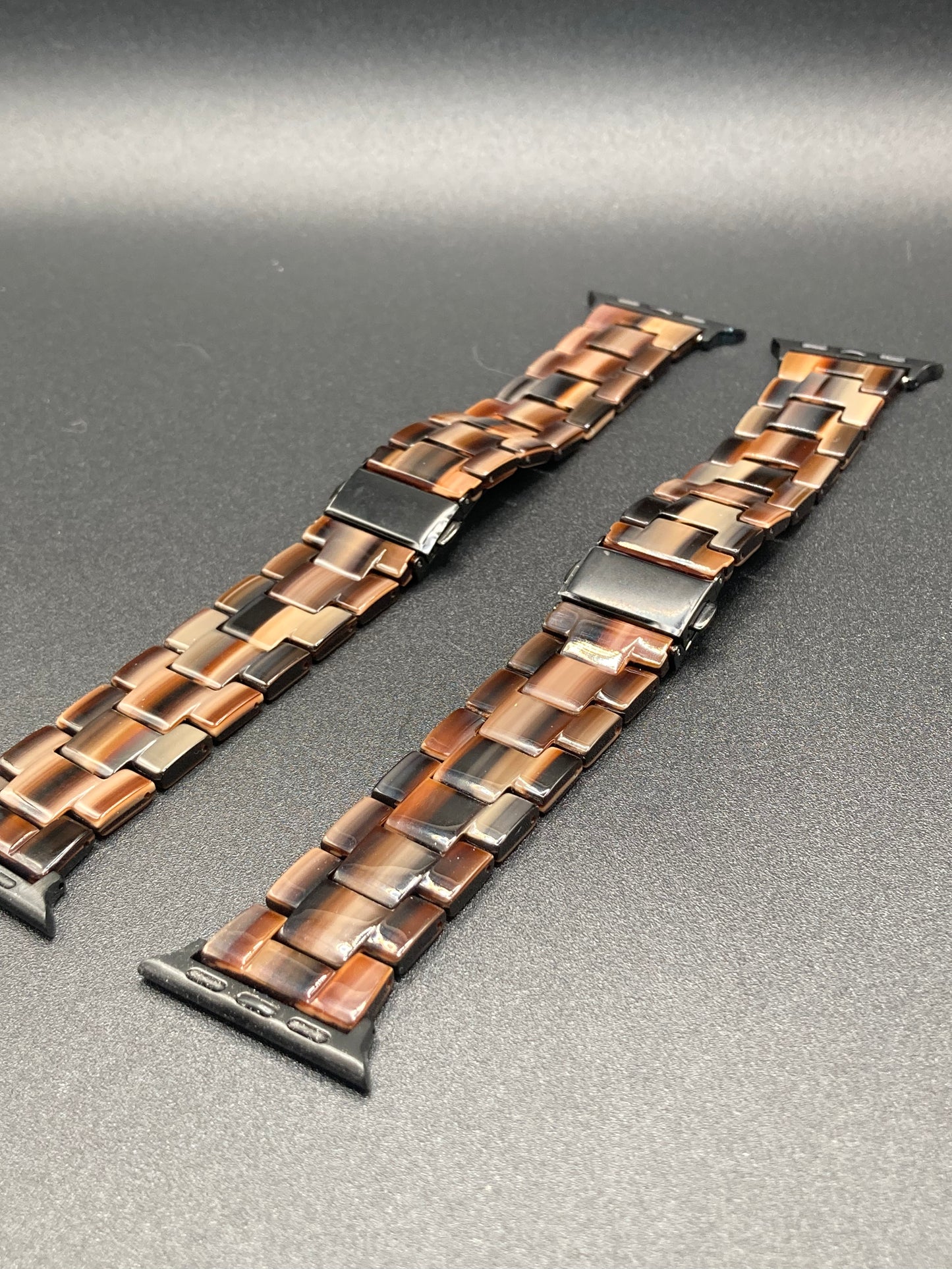 Chocolate Resin Watch Band for Apple Watch - 38/40/41mm or 42/44/45mm