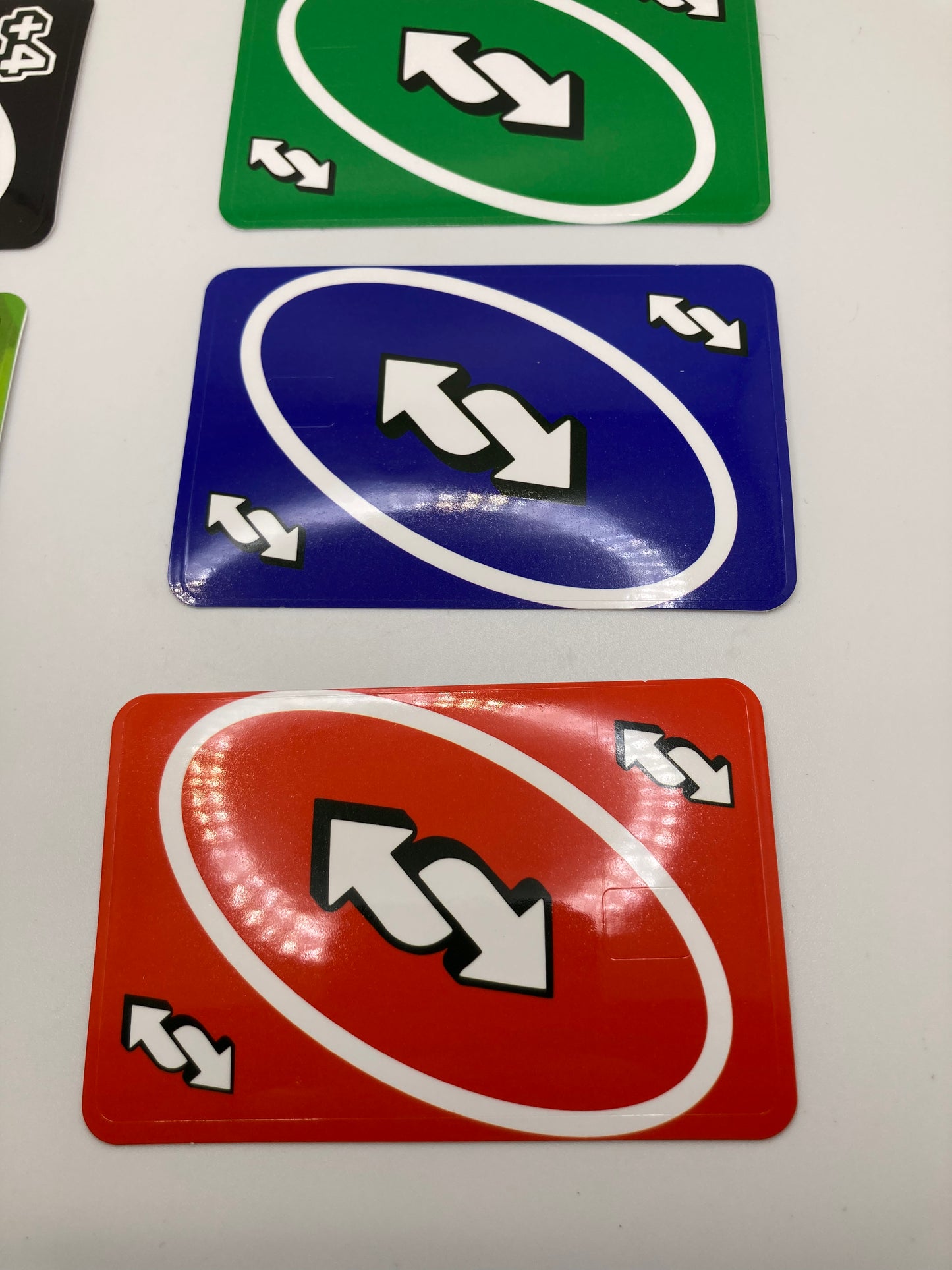 8pcs set - Themed Credit Card Covers - with protective pouches - UNO - Monopoly