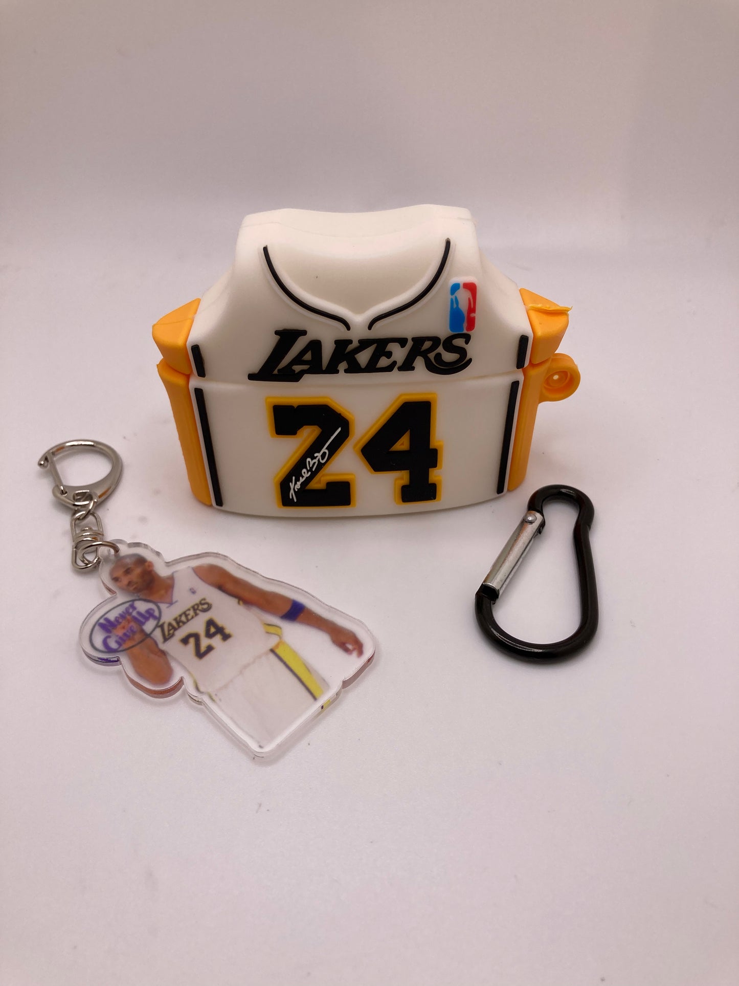 Kobe Bryant themed AirPod case cover and keychain