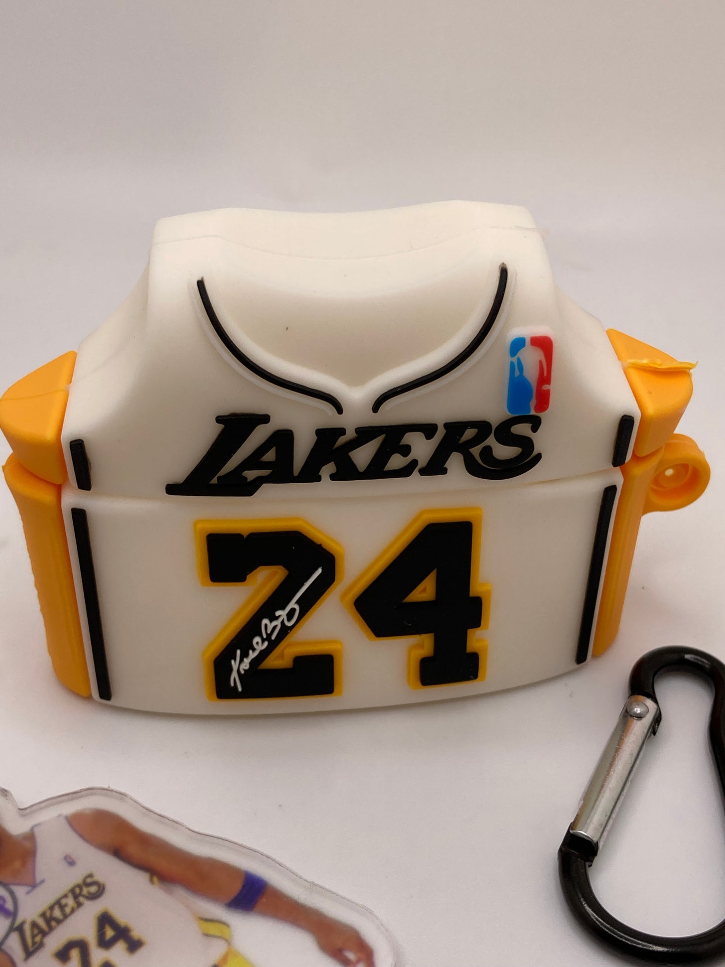Kobe Bryant themed AirPod case cover and keychain