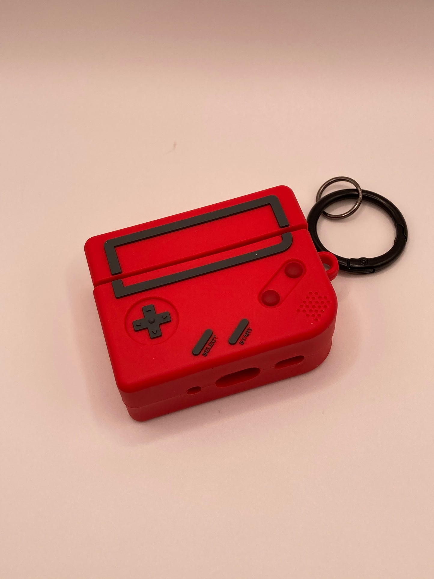 3d Case Cover for AirPods Pro Version - Red - Gameboy Design
