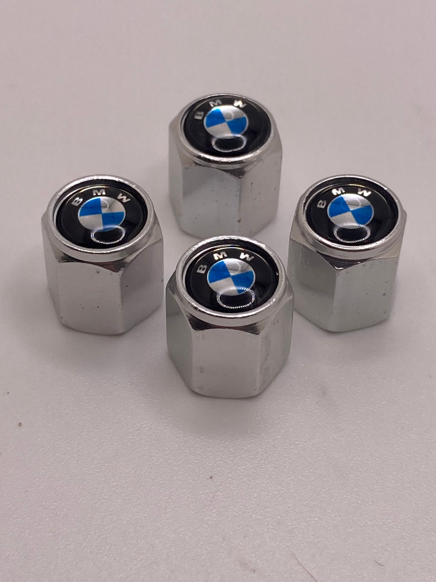 BMW - chrome valve stem cap set