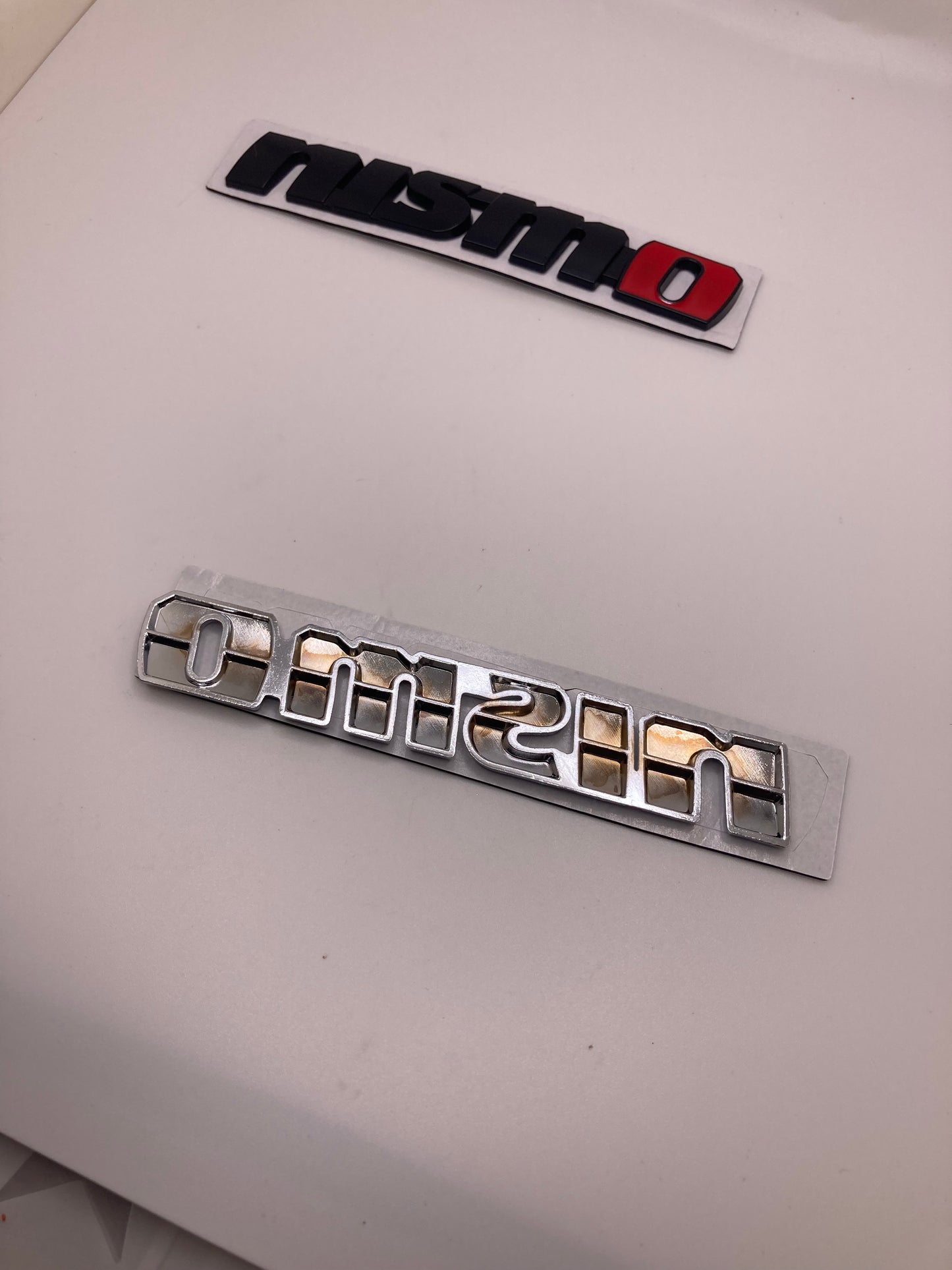 Nissan - Nismo metal badge trunk/fender emblem