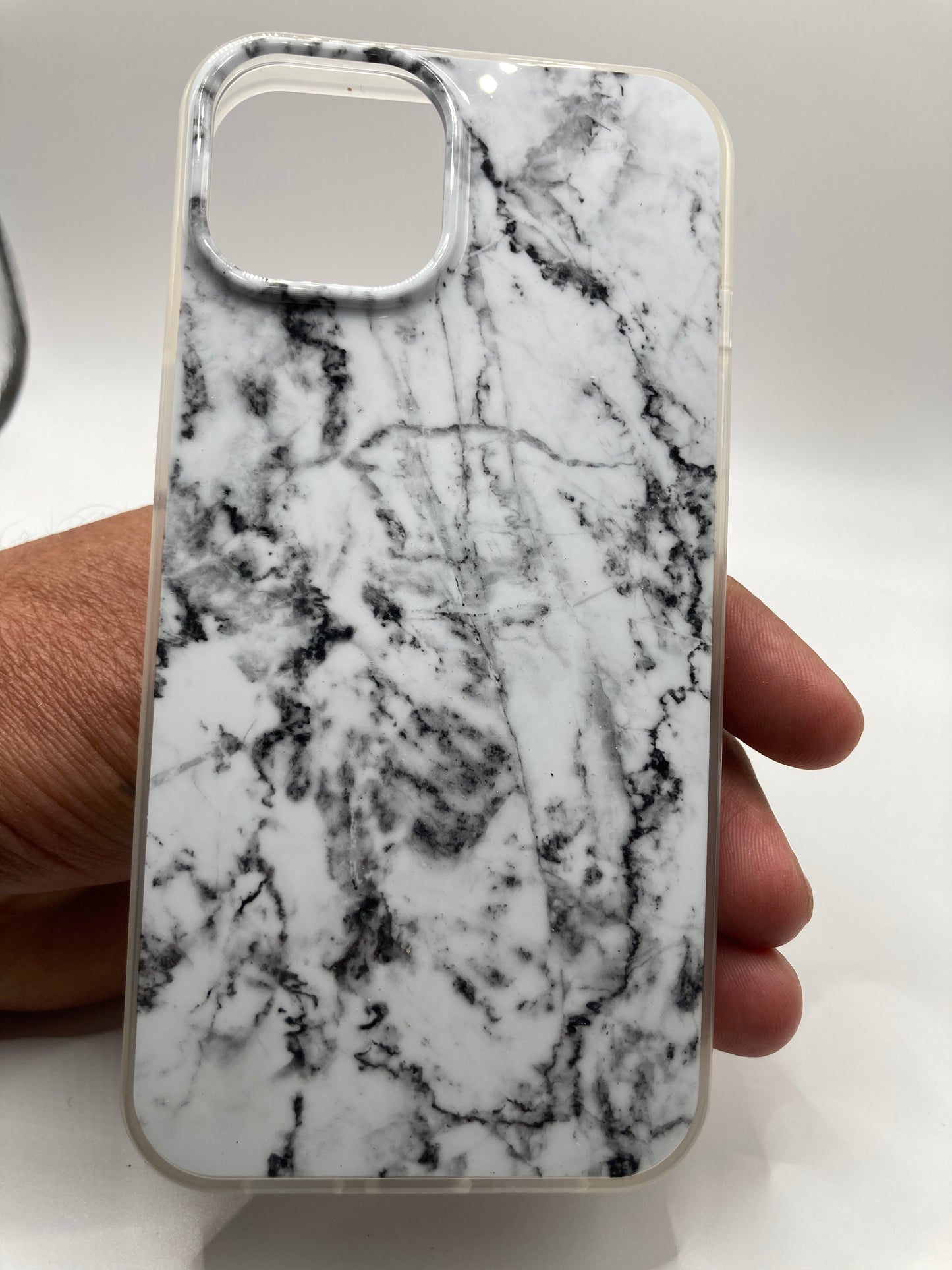 MagSafe Case for iPhone 13 - White Marble